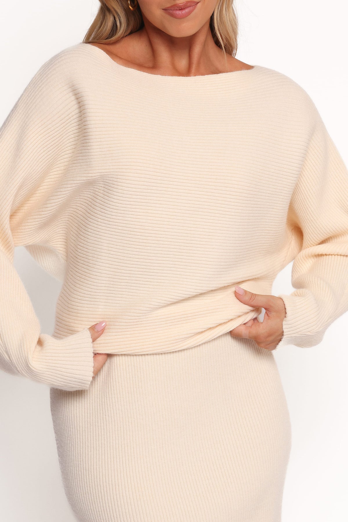 Duncan Knit Dress in Cream – view 5 of 5