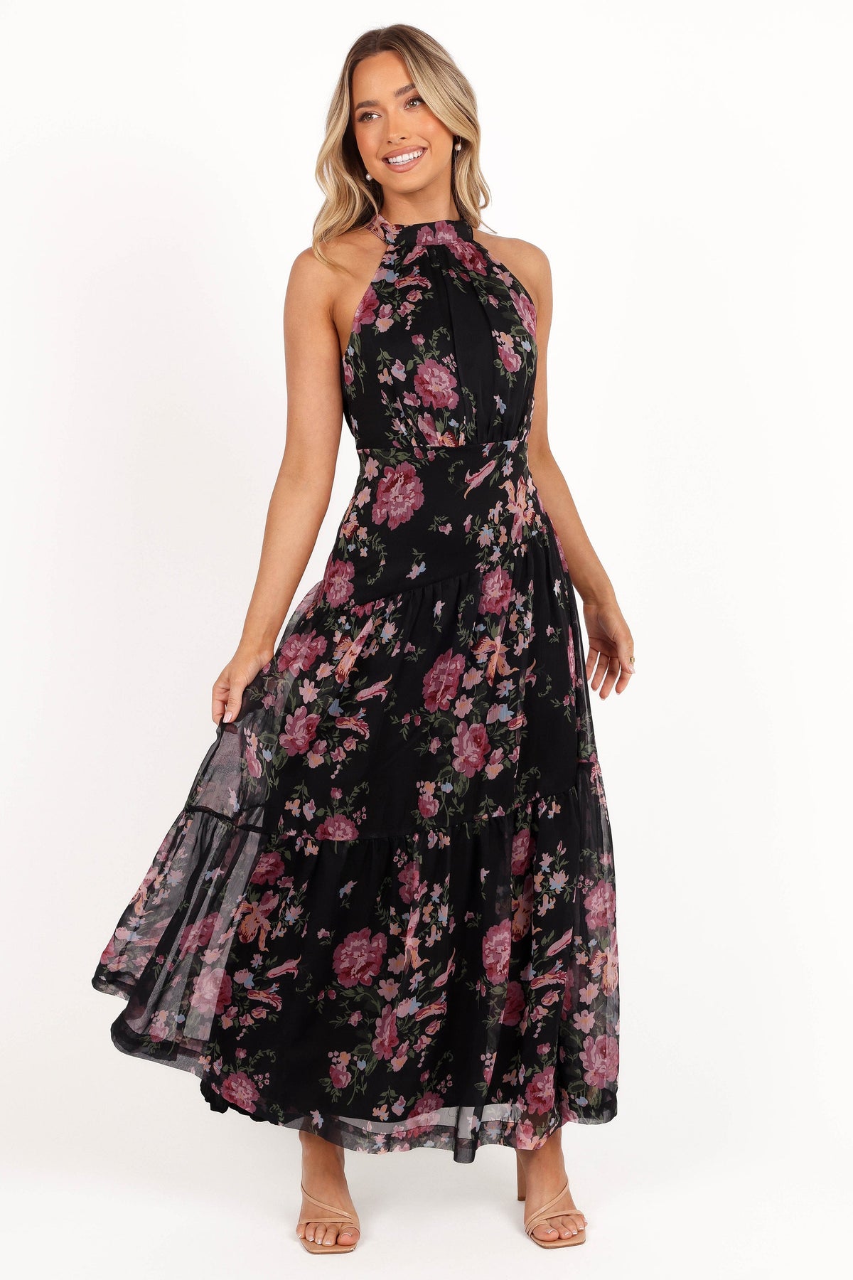 Eden Maxi Dress in Black Floral – view 3 of 10