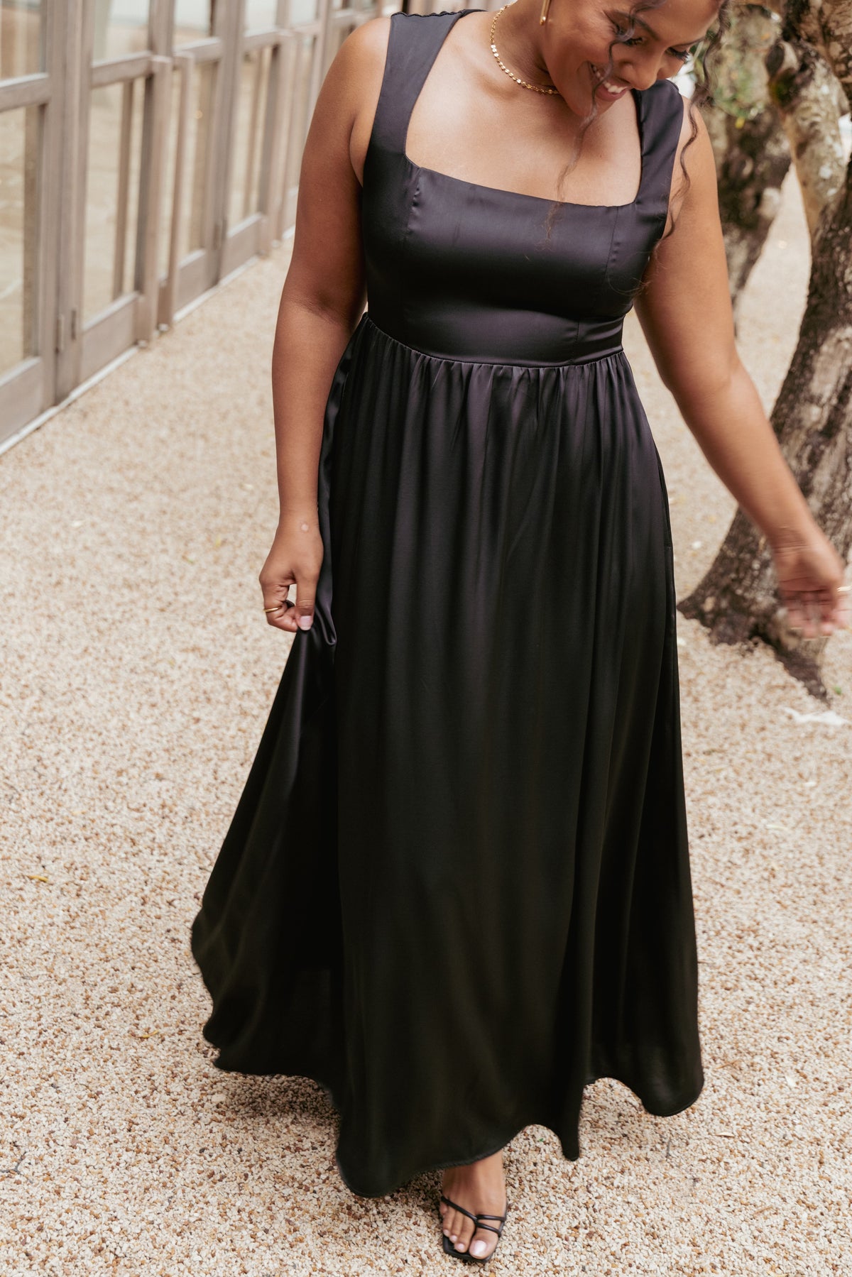 Elania Maxi Dress in Black – view 7 of 7