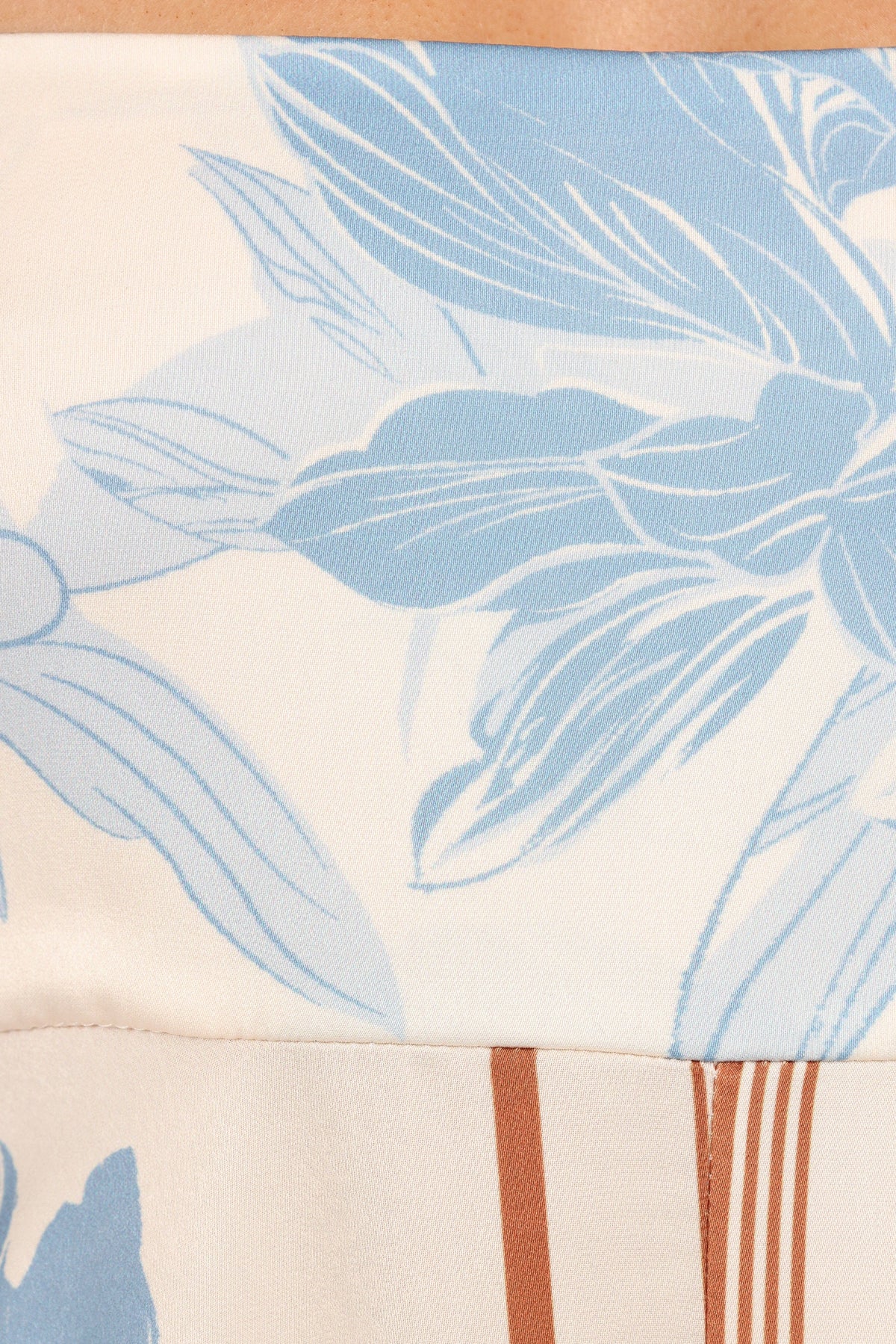 Elanor Maxi Dress in Pale Blue Print – view 7 of 8