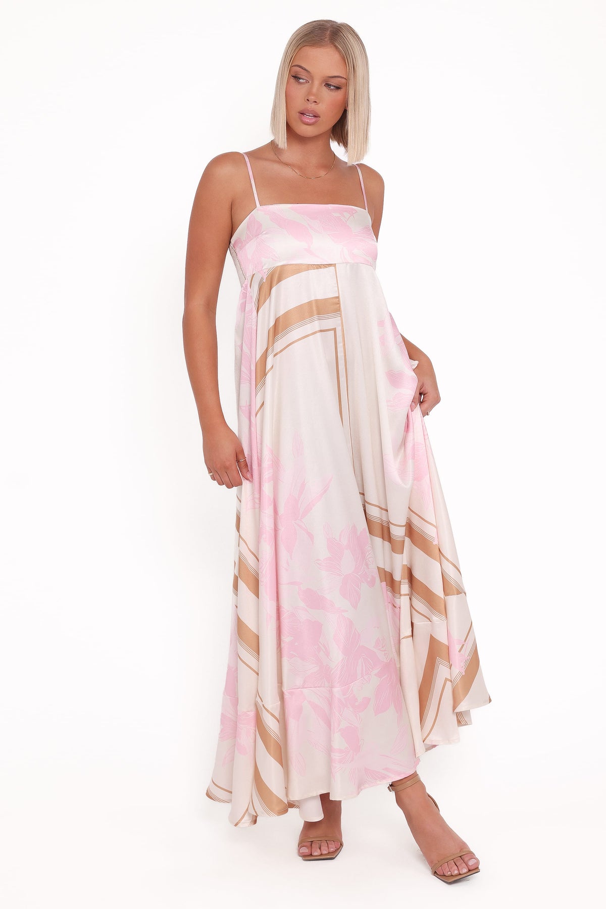 Elanor Maxi Dress in Pink Print – view 2 of 6