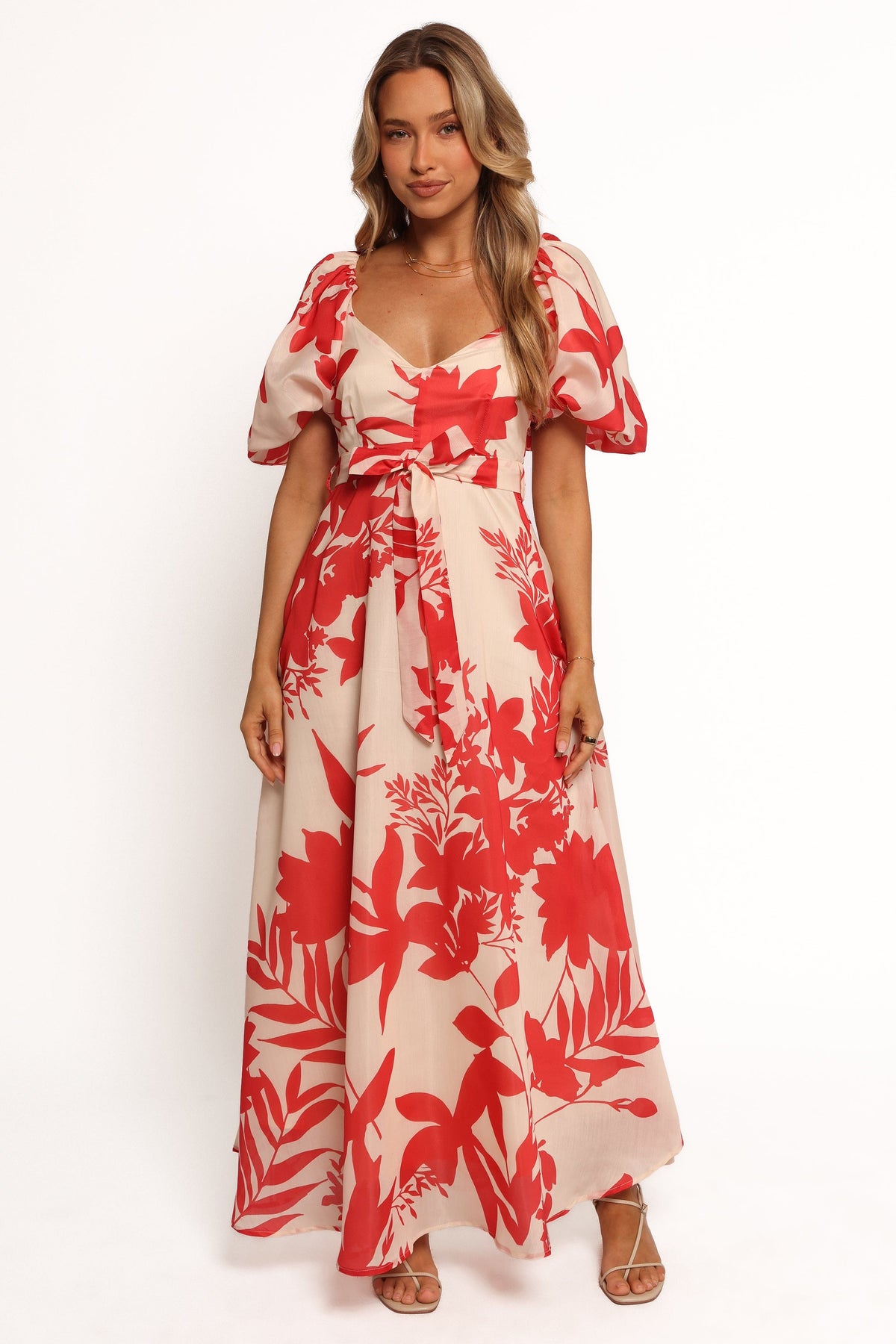 Ellery Midi Dress in Red Floral – view 7 of 8