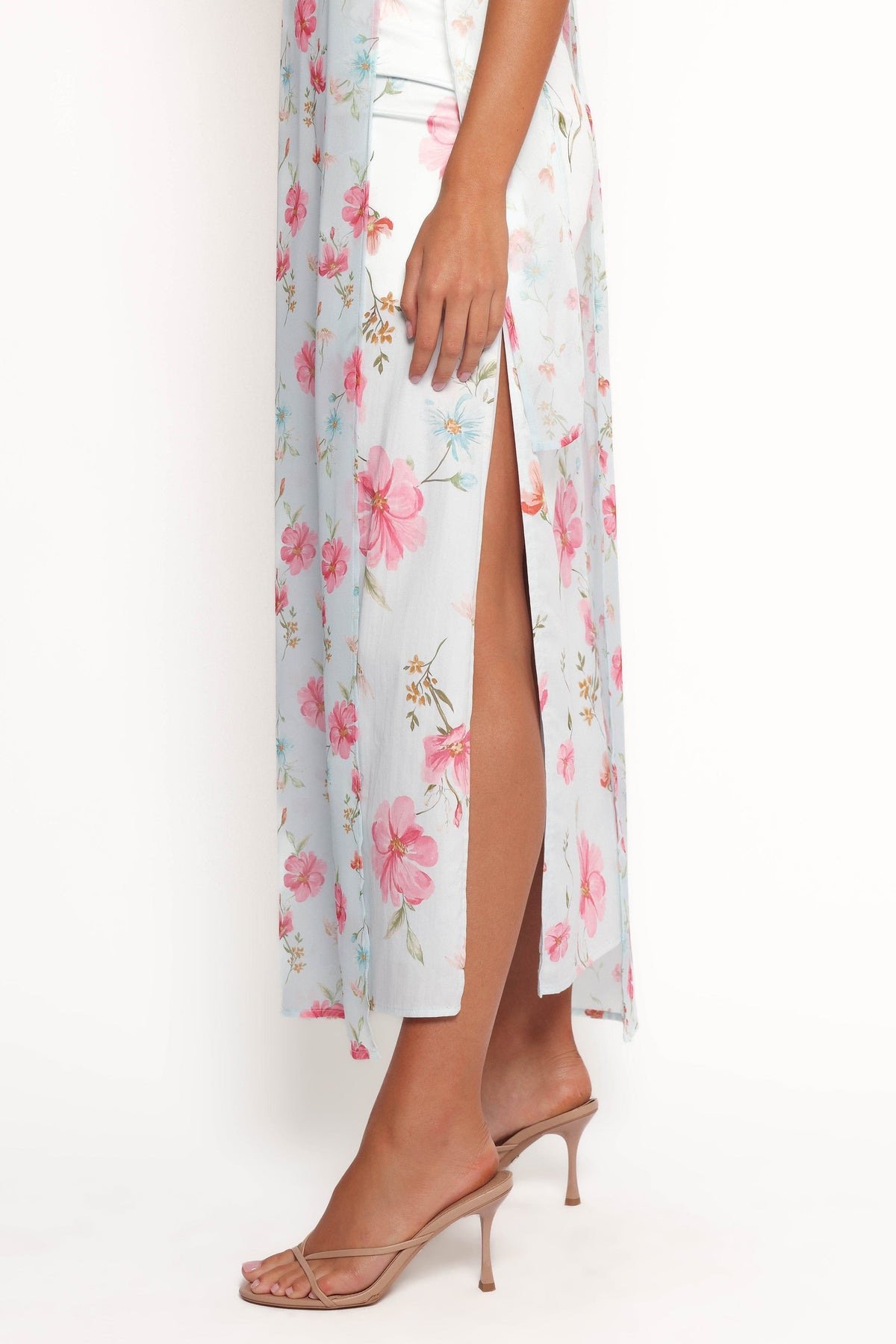 Eloisa Maxi Dress in Blue Floral – view 6 of 8