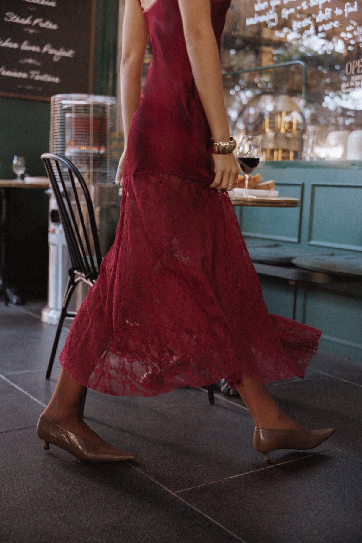Elowyn Maxi Dress in Cherry – view 8 of 8