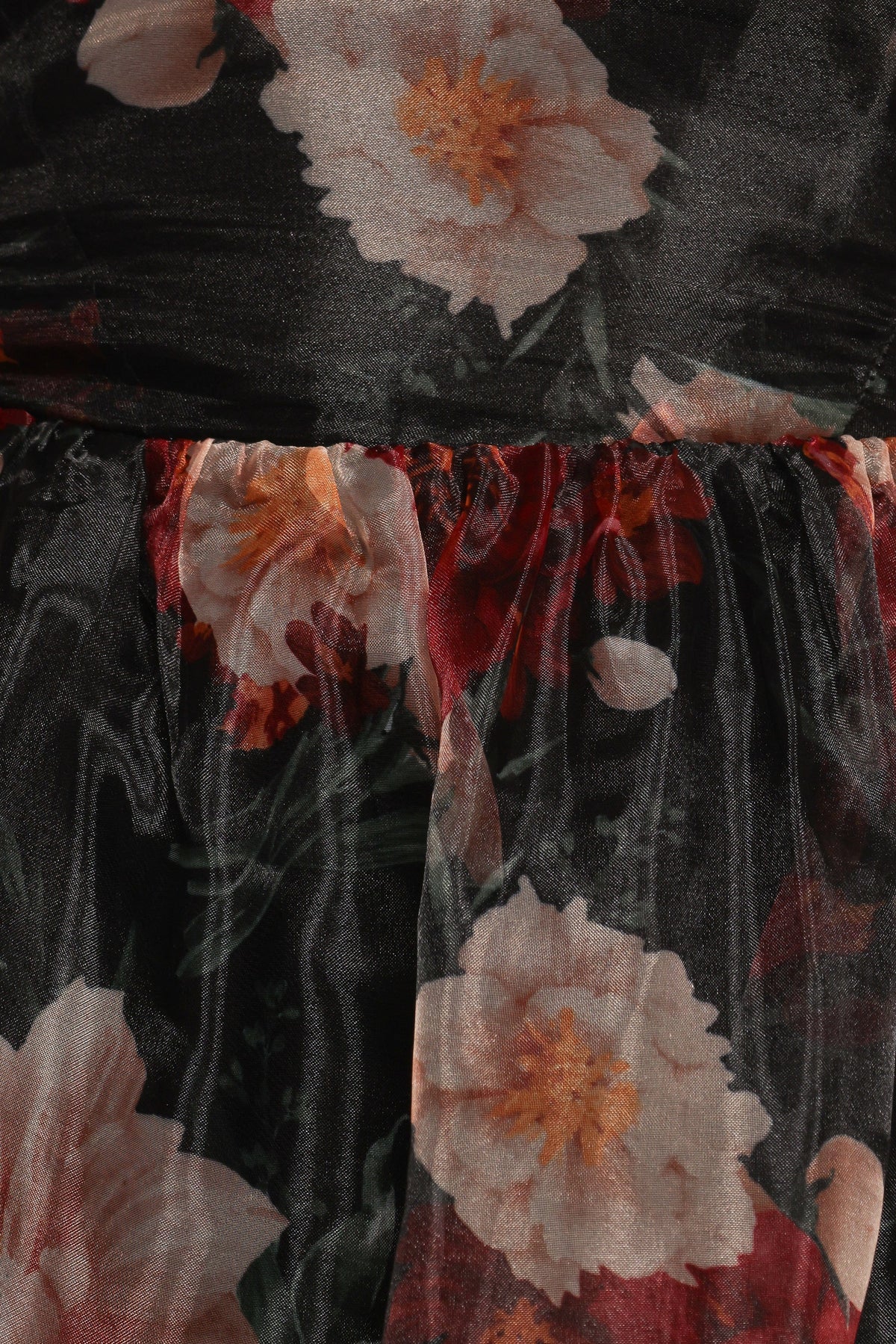 Elspeth Midi Dress in Black Floral – view 8 of 8