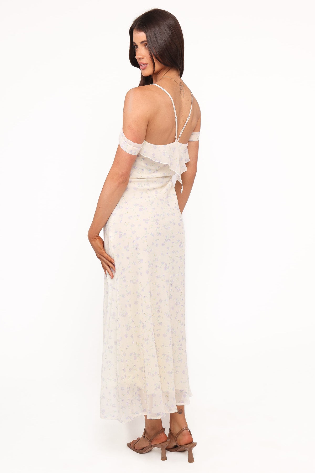 Elwood Midi Dress in Yellow Ditsy Floral – view 5 of 7