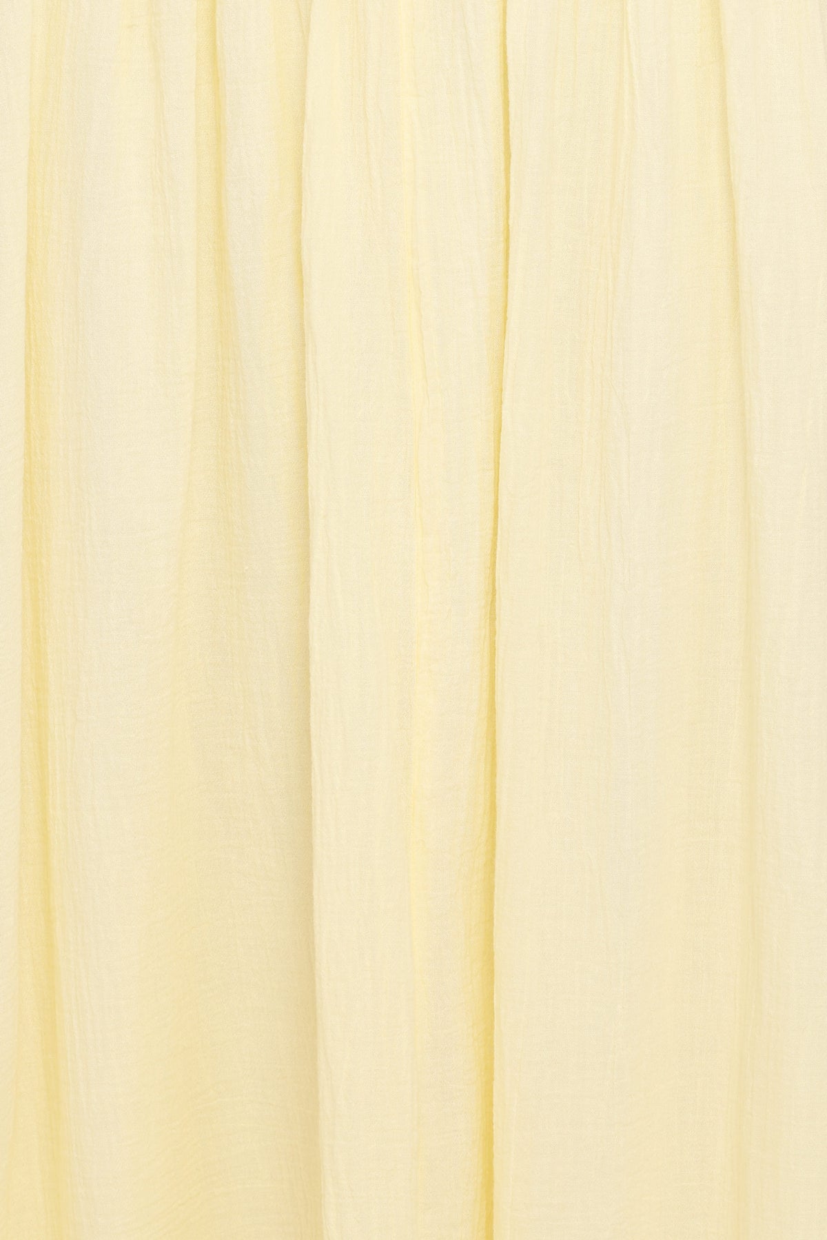 Enola Gather Midi Dress in Yellow – view 7 of 8
