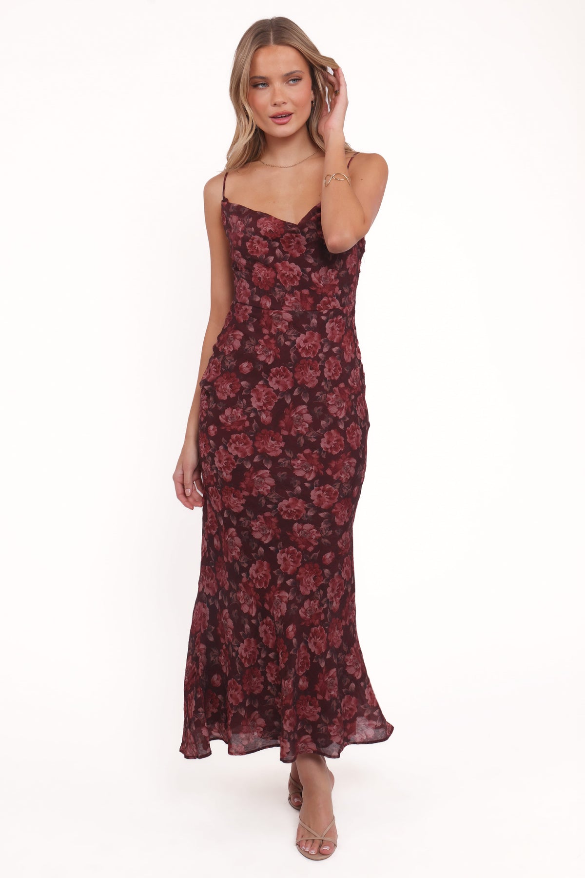 Esmeralda Maxi Dress in Pink Floral – view 1 of 5