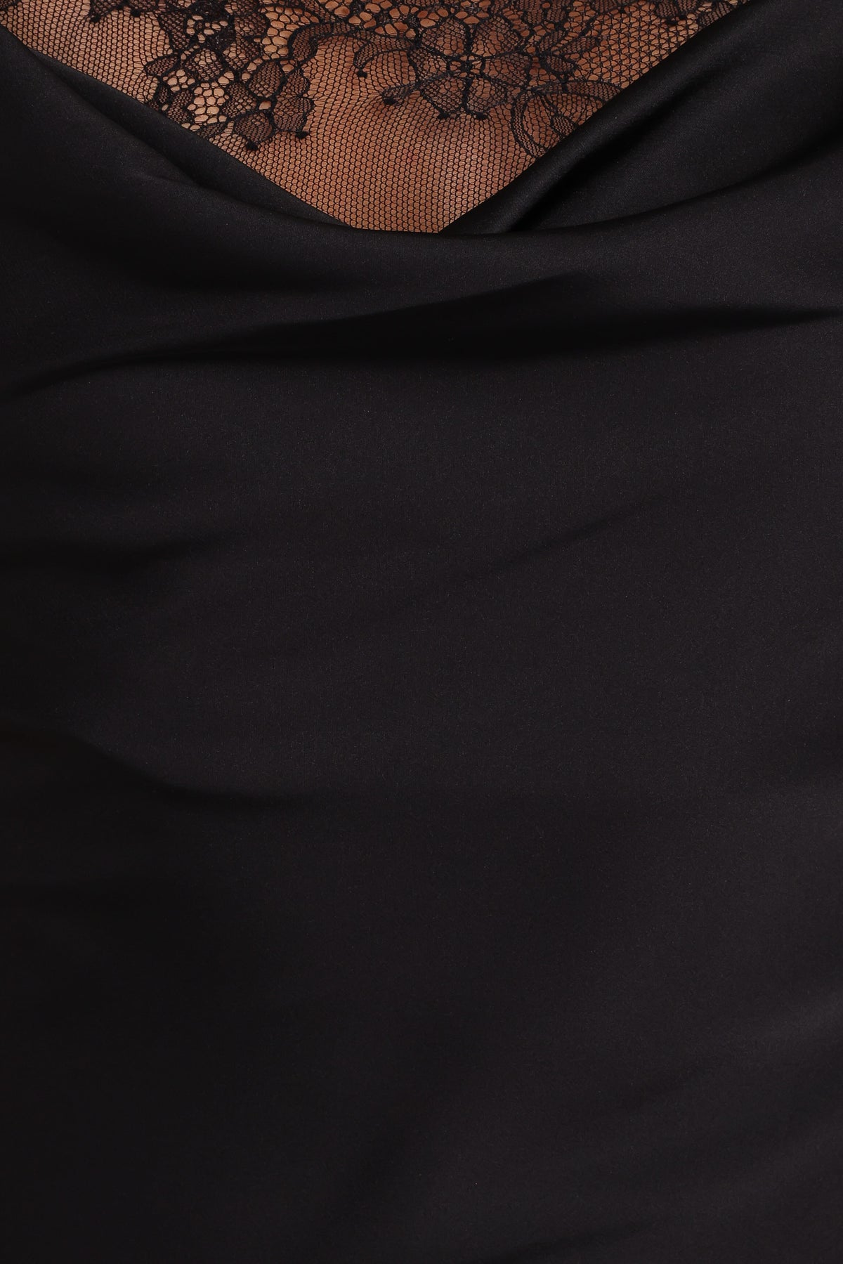 Evana Lace Maxi Dress in Black – view 7 of 8