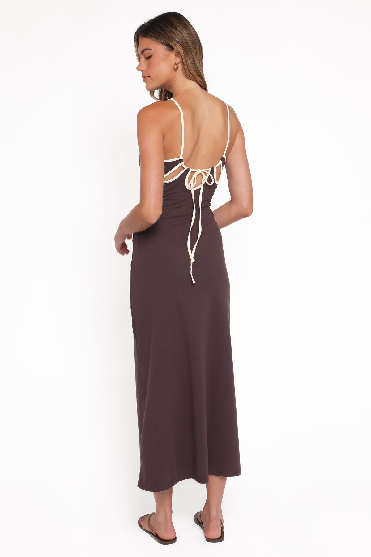 Fiona Maxi Dress in Espresso – view 6 of 9