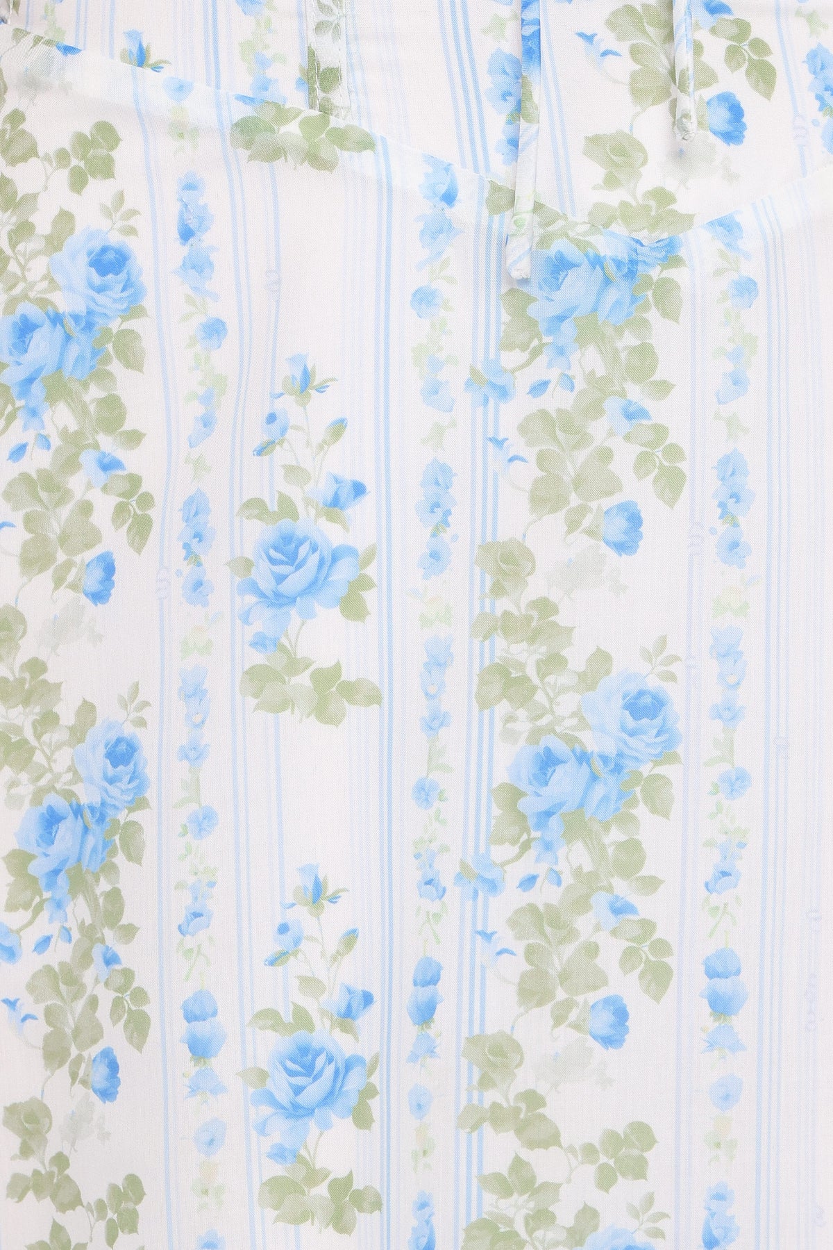 Florencia Midi Dress in Blue Floral – view 7 of 7