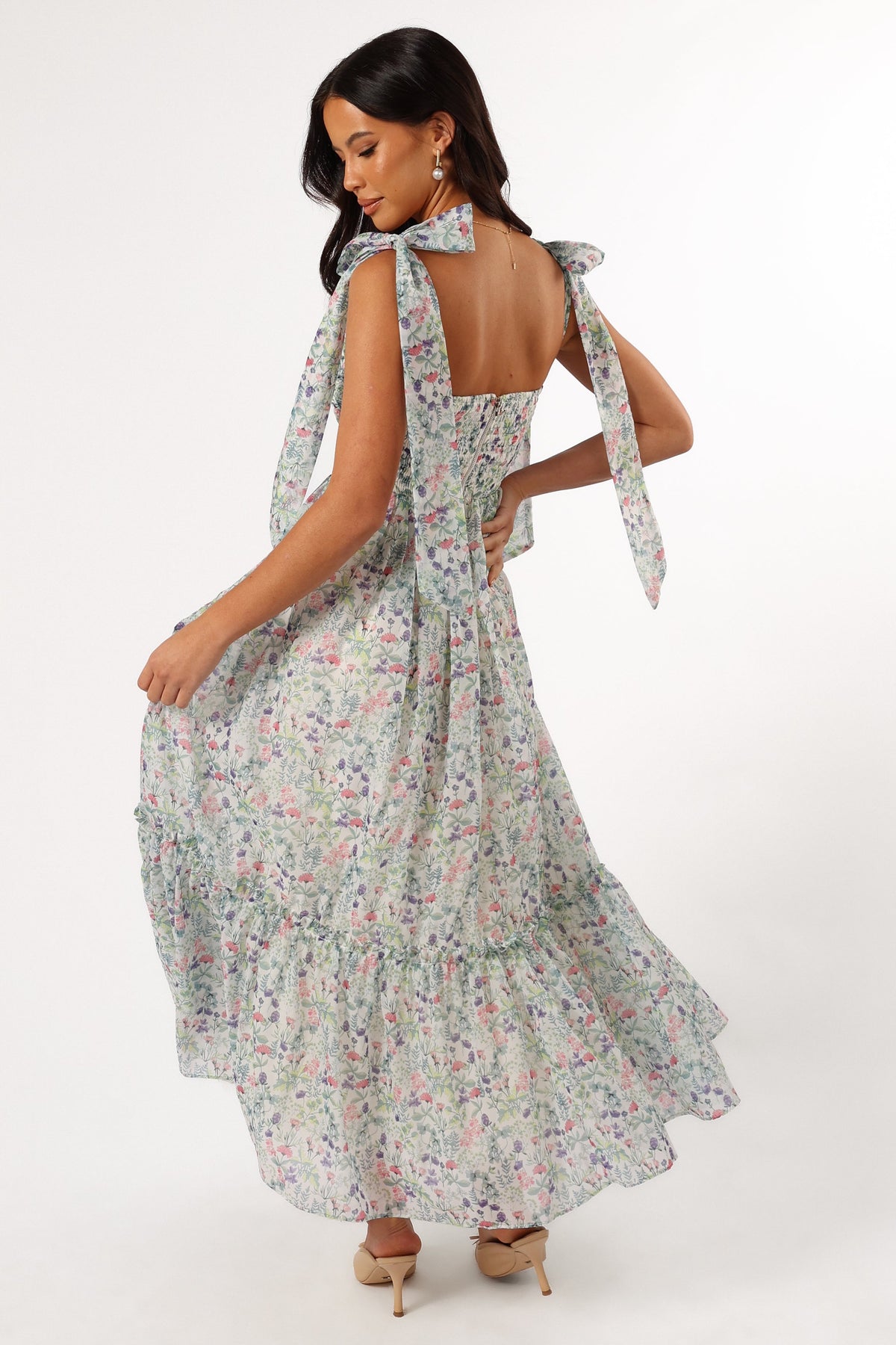 Floret Midi Dress in Multi – view 4 of 7