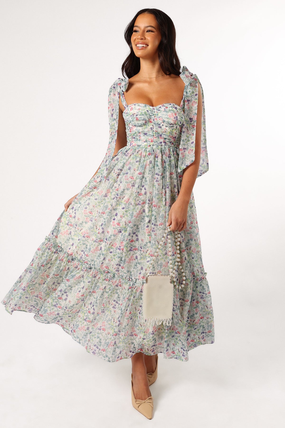Floret Midi Dress in Multi – view 1 of 7