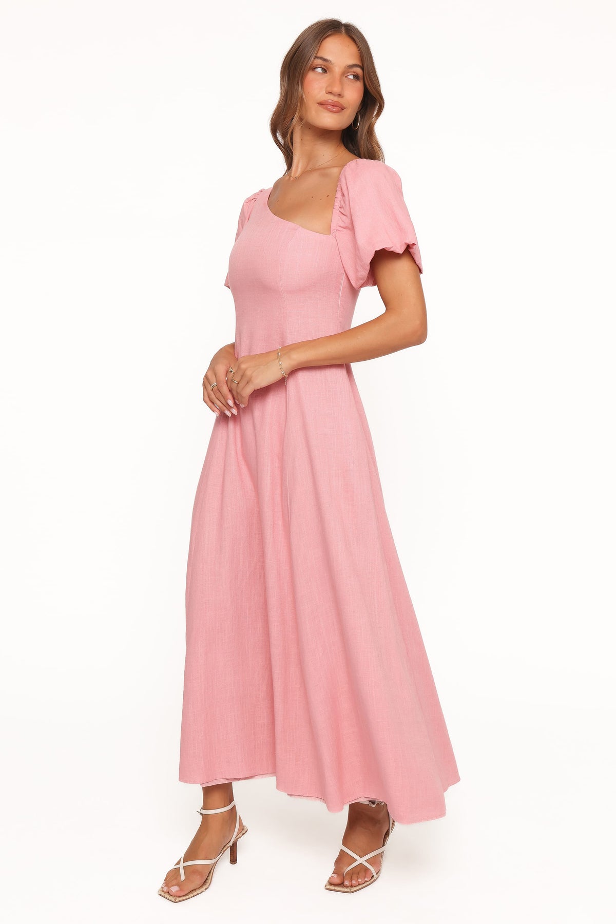 Franca Midi Dress in Pink – view 6 of 8