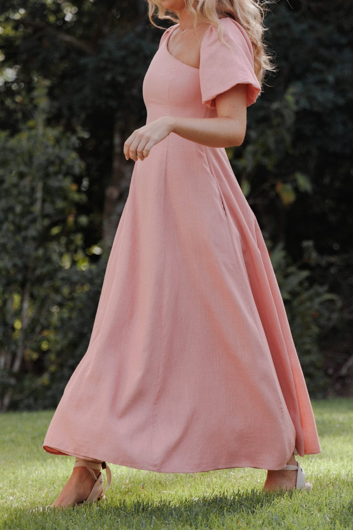 Franca Midi Dress in Pink – view 8 of 8