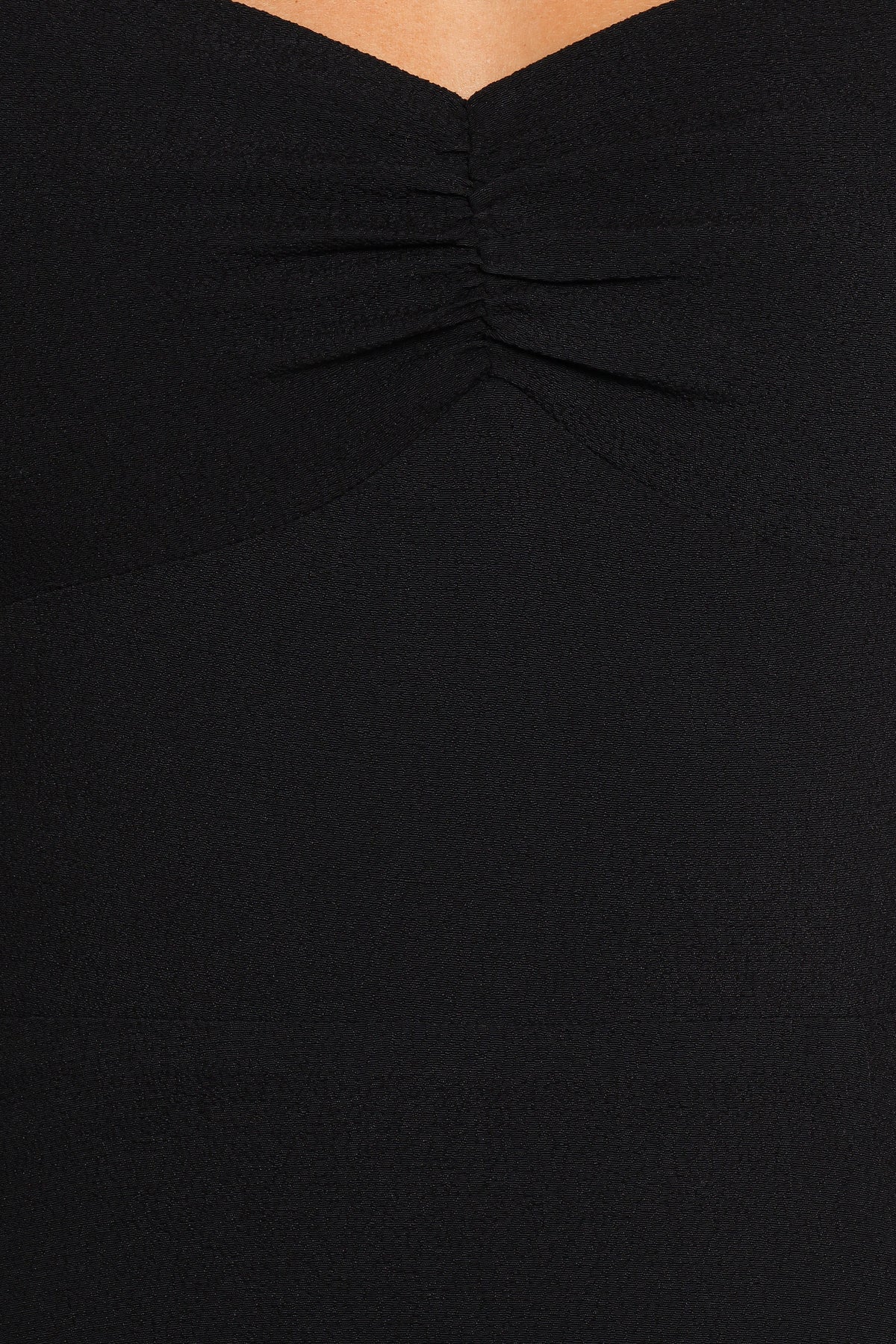 Franklin Long Sleeve Midi Dress in Black – view 8 of 8