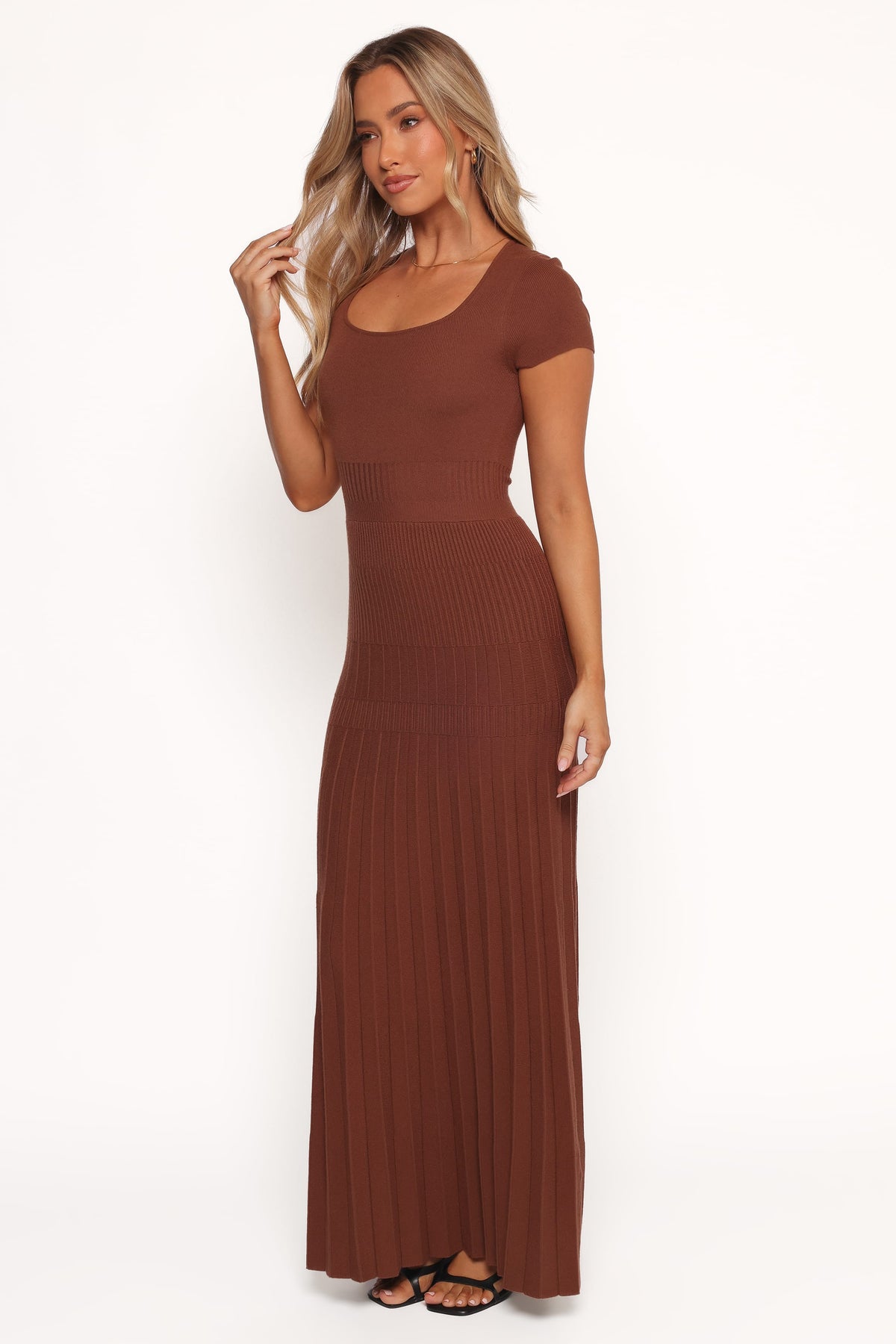 Freeman Maxi Dress in Brown – view 3 of 7