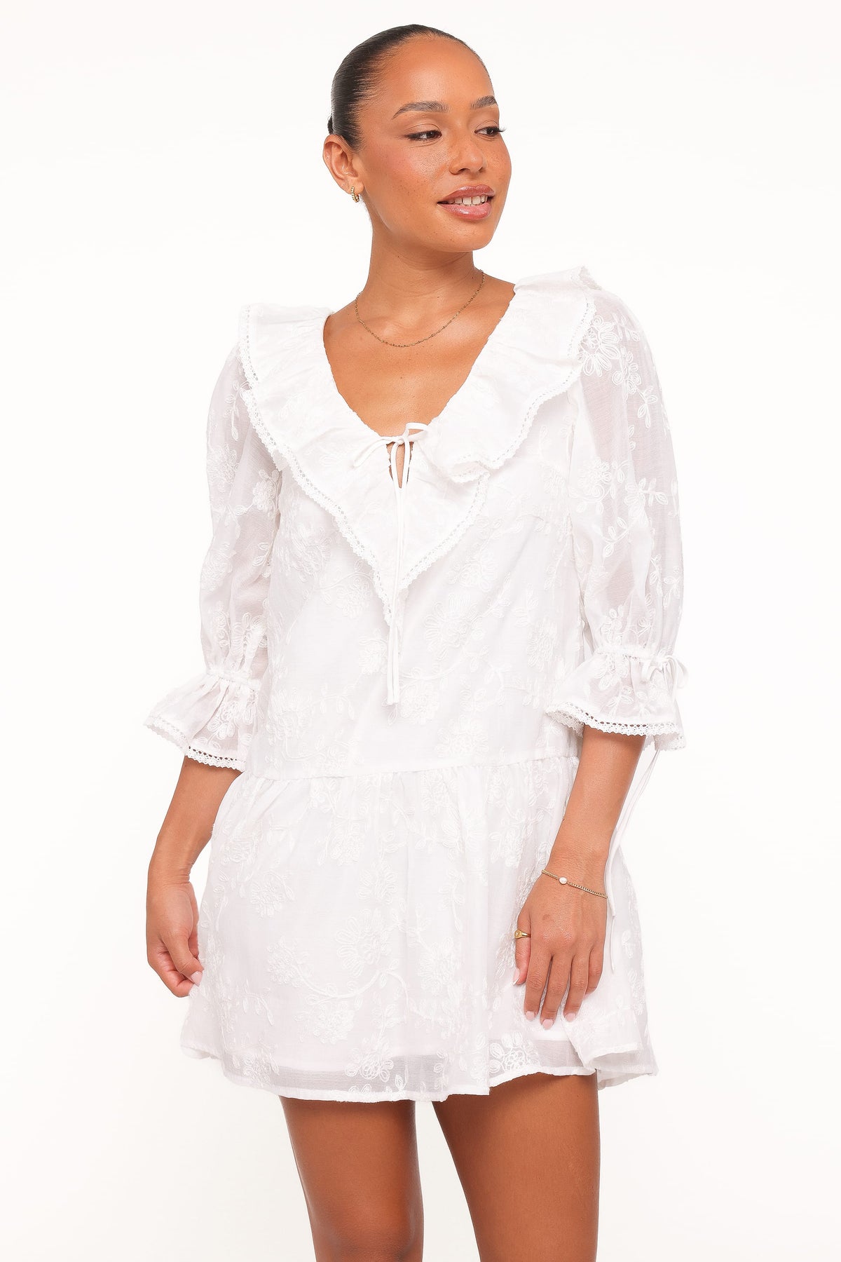 Frenchy Mini Dress in White – view 1 of 7