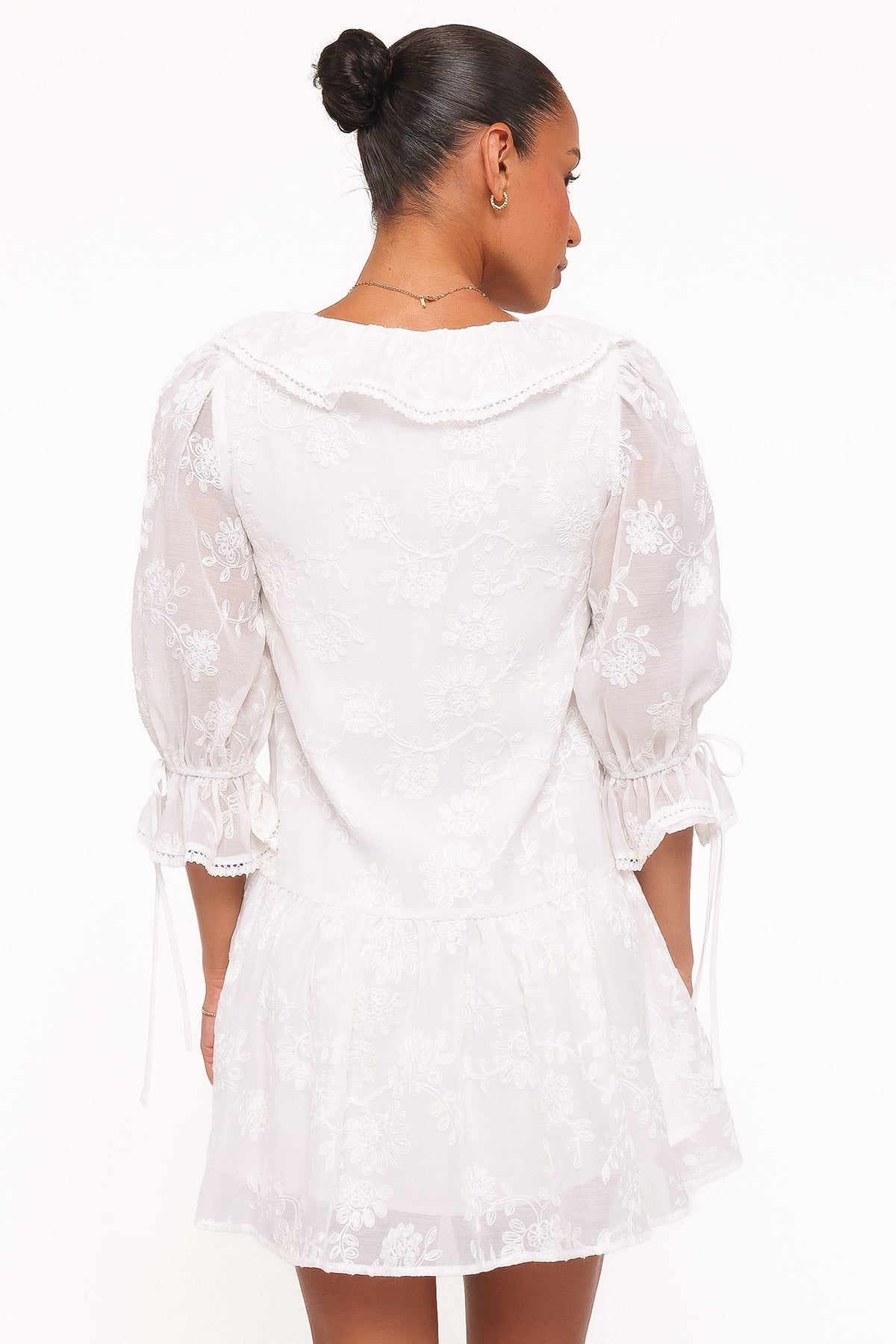 Frenchy Mini Dress in White – view 4 of 7