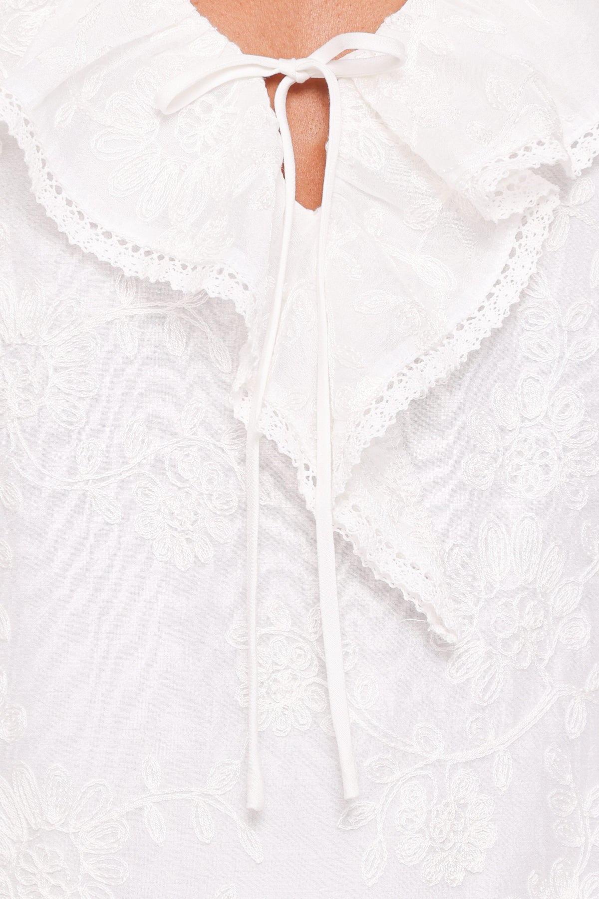 Frenchy Mini Dress in White – view 7 of 7