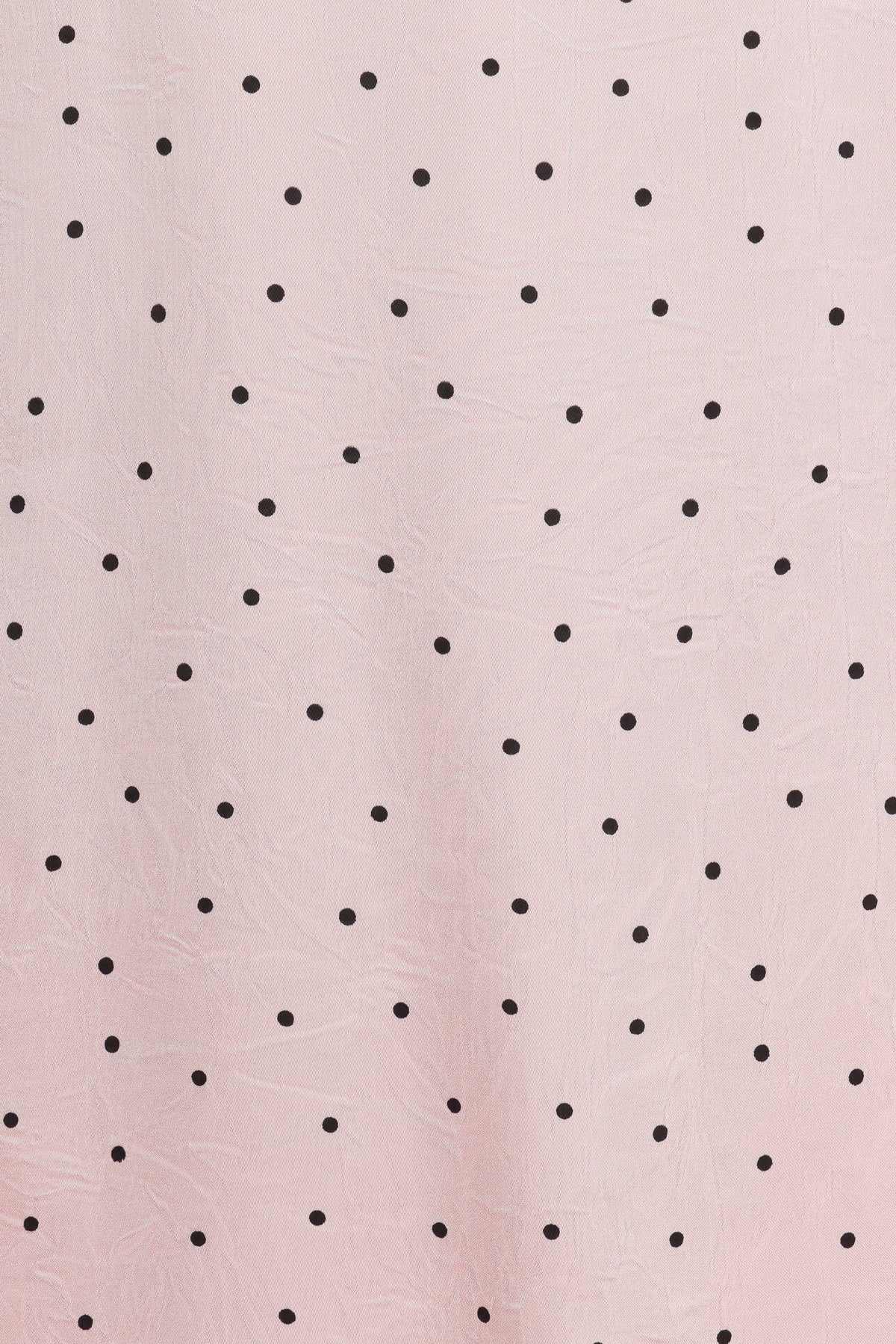 Gabrielle Mini Dress in Pink Polka Dot – view 8 of 9