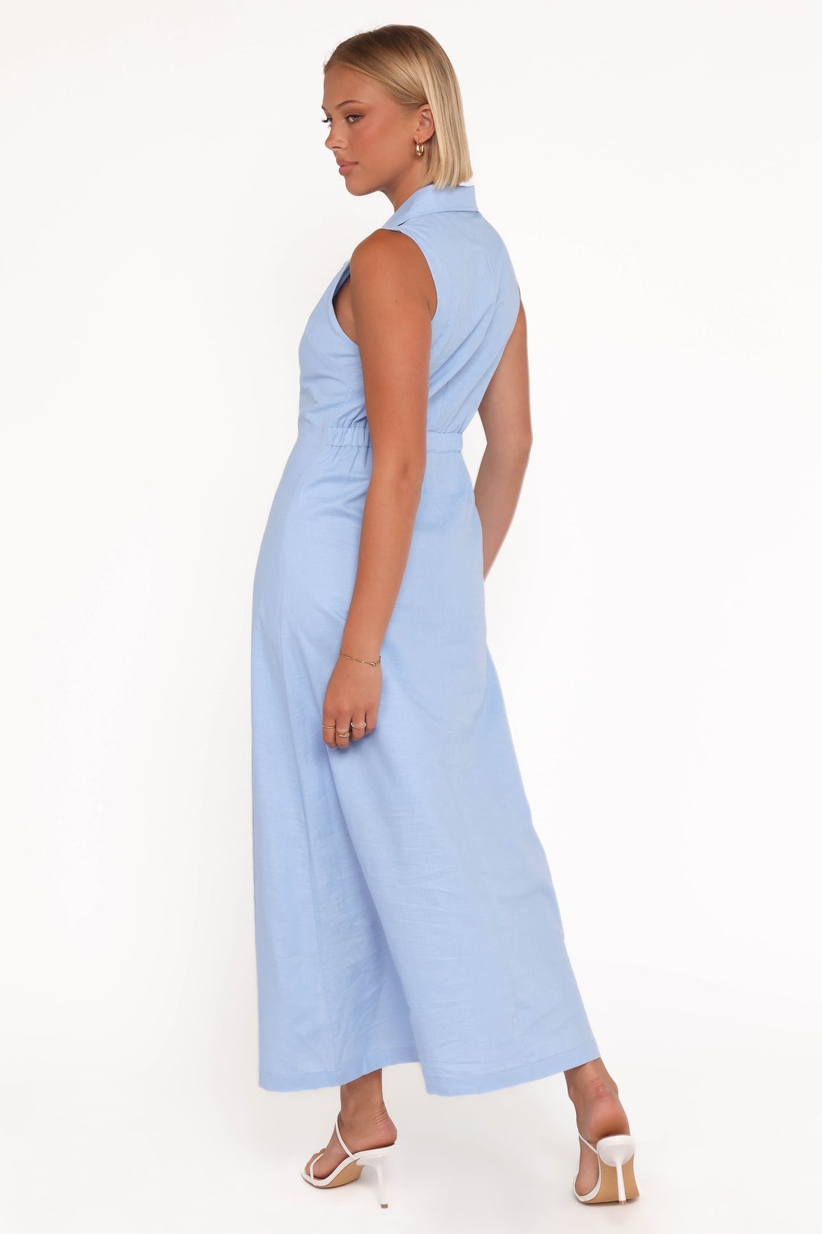 Galia Midi Dress in Blue – view 3 of 6