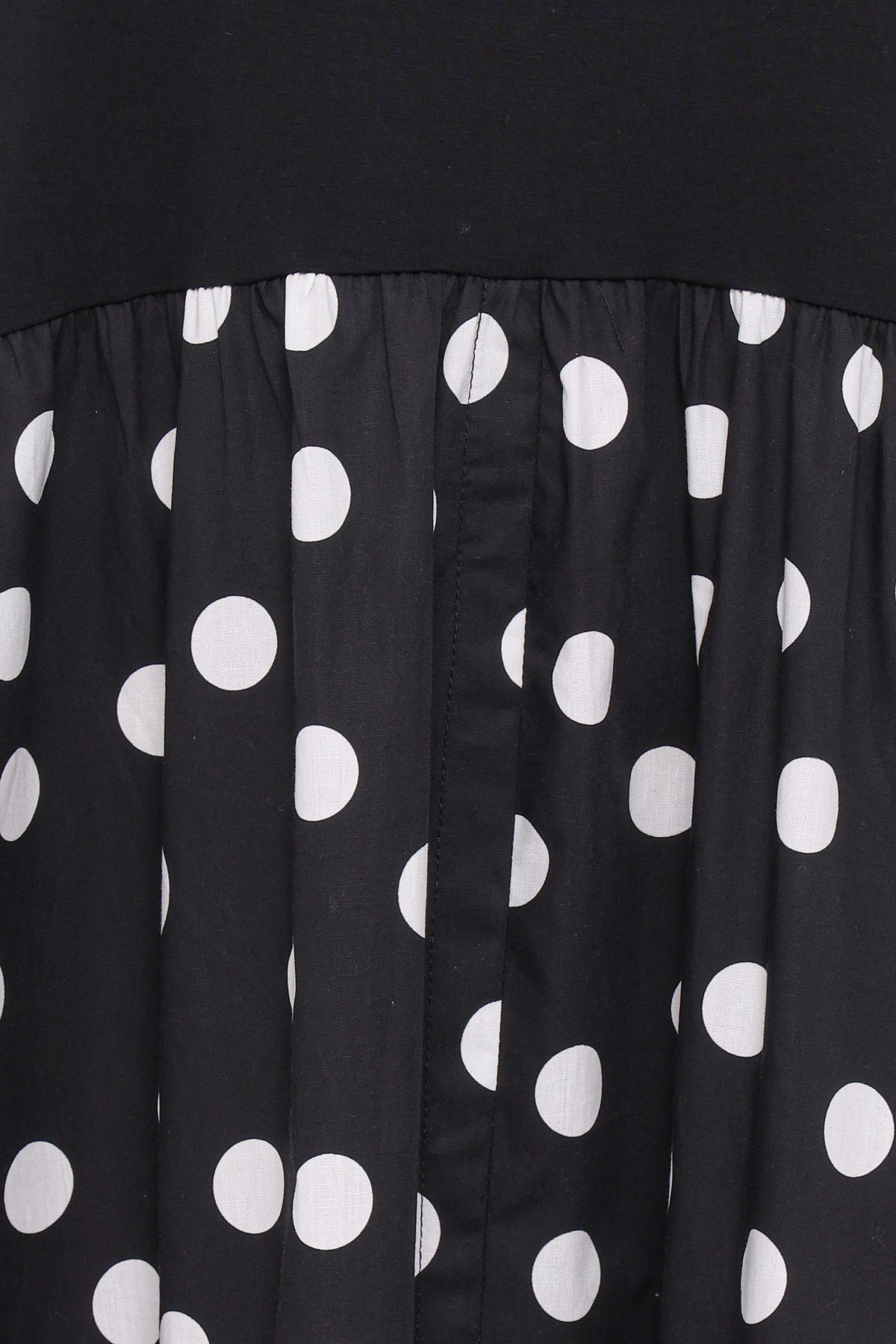 Glenda Maxi Dress in Black Polka Dot – view 6 of 6