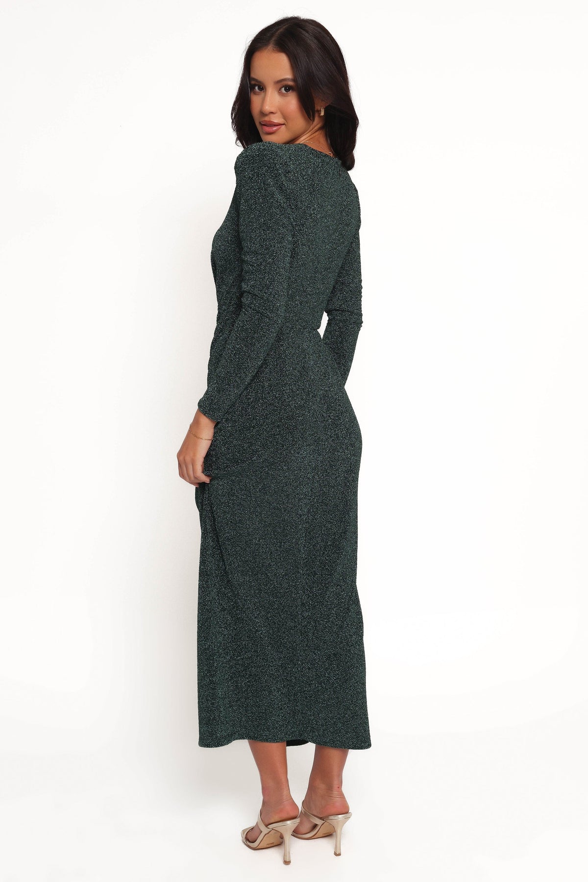 Grayson Maxi Dress in Emerald – view 4 of 9