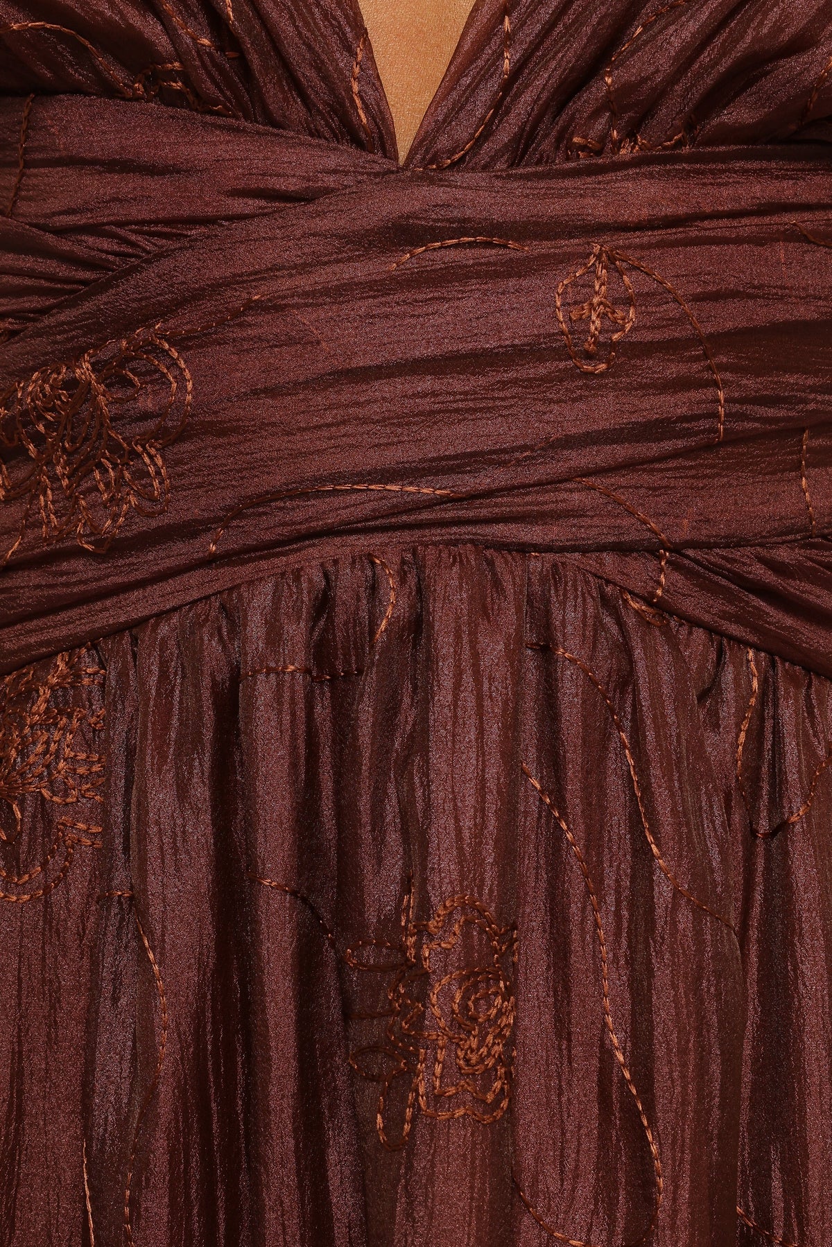 Harmony Maxi Dress in Brown Floral – view 7 of 7