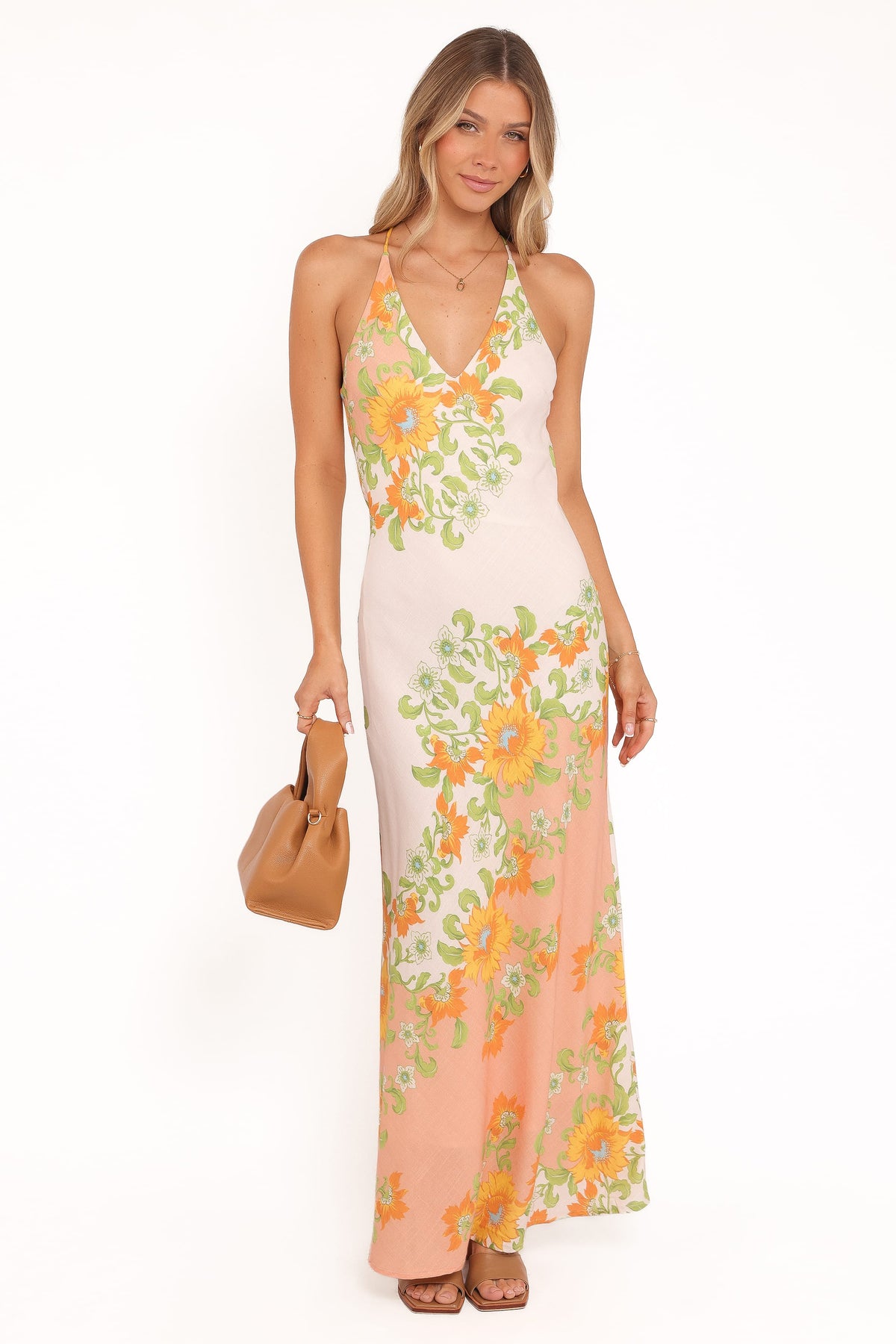 Haruki Maxi Dress in Yellow Spring Floral – view 2 of 8