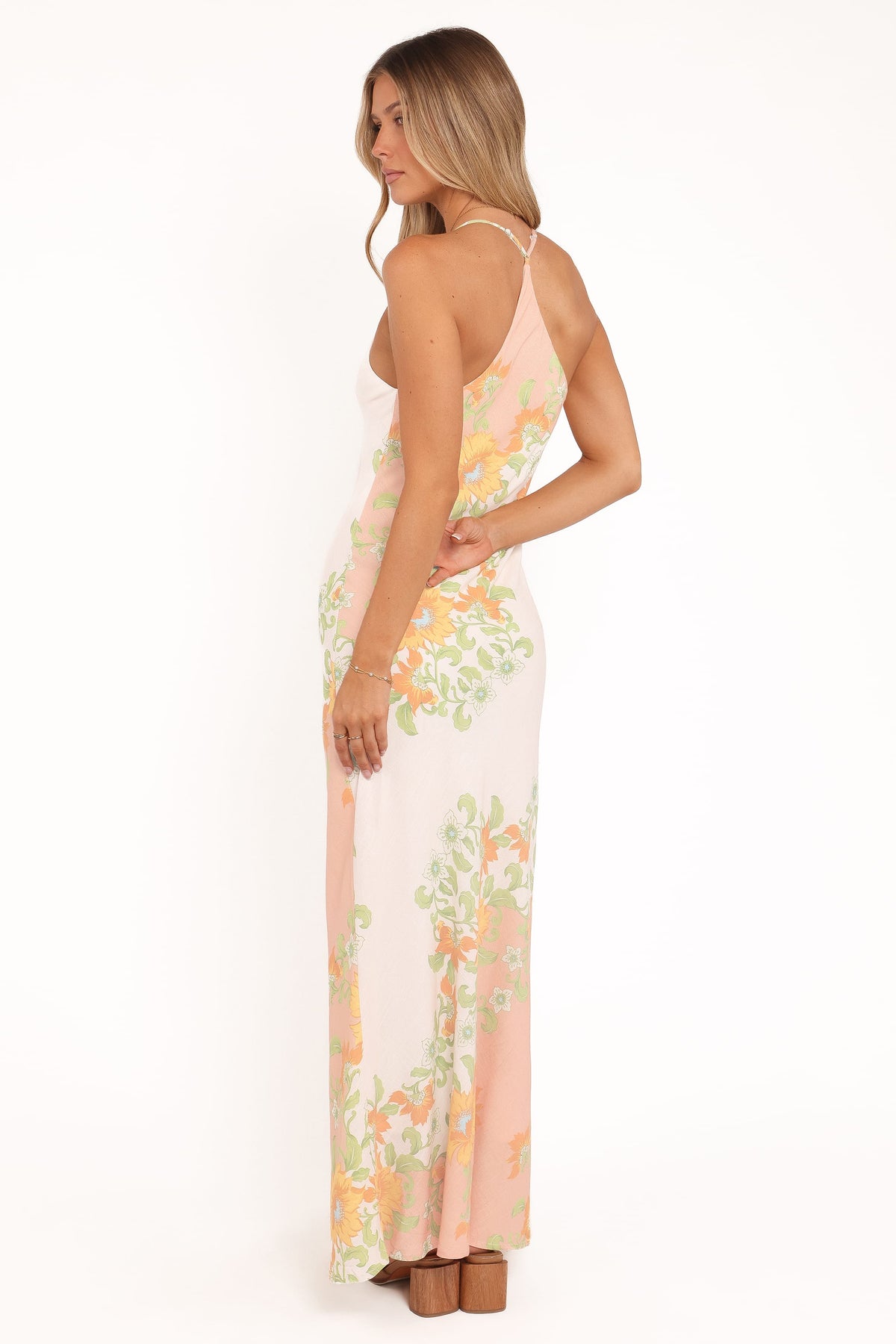 Haruki Maxi Dress in Yellow Spring Floral – view 5 of 8