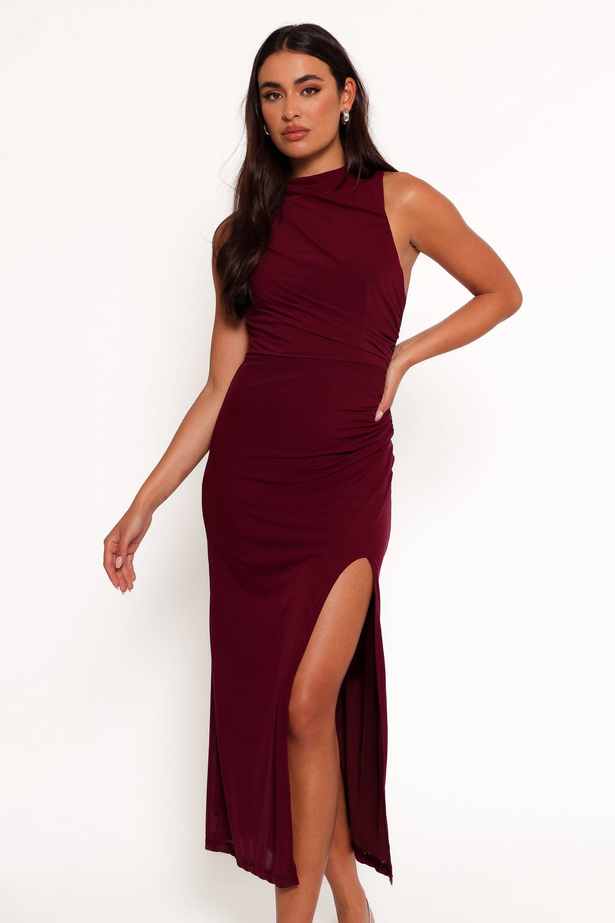 Hayven Maxi Dress in Plum – view 3 of 9