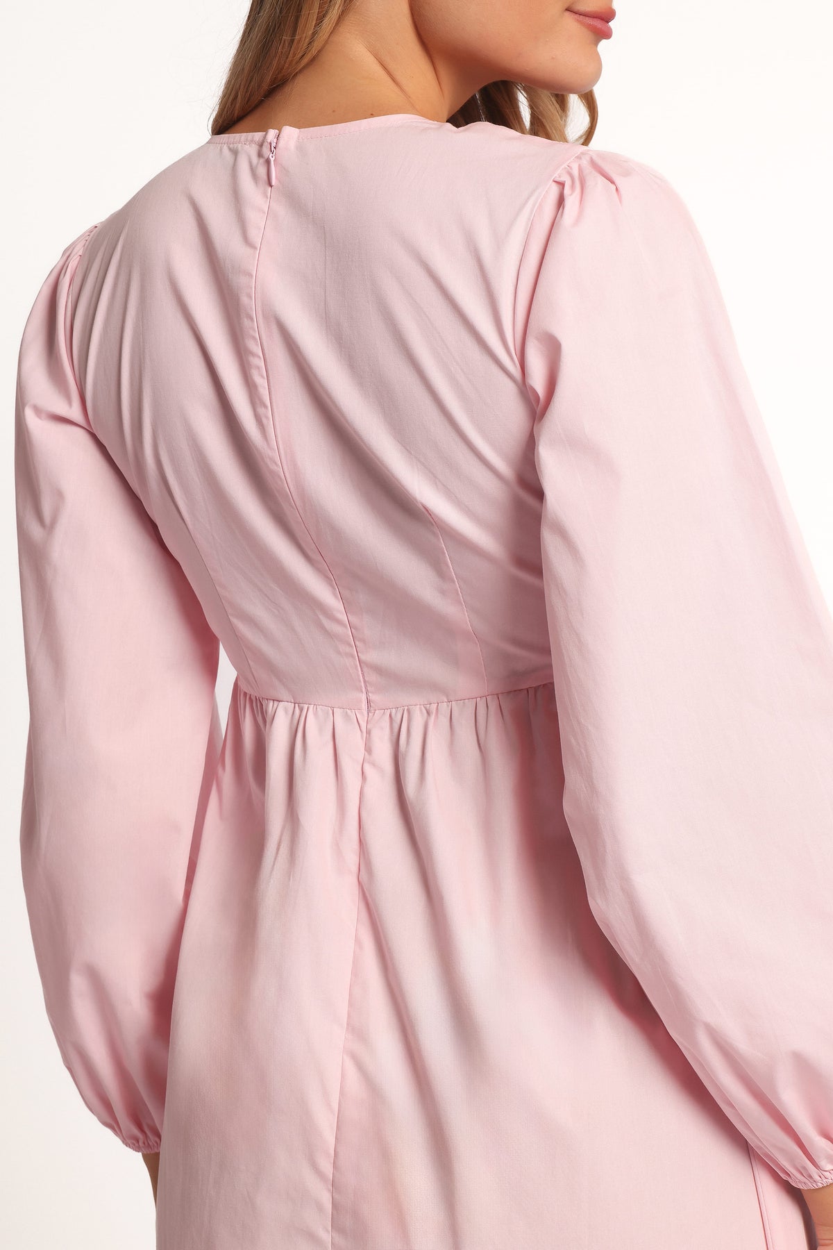 Ilyana Long Sleeve Maxi Dress in Pink – view 6 of 8