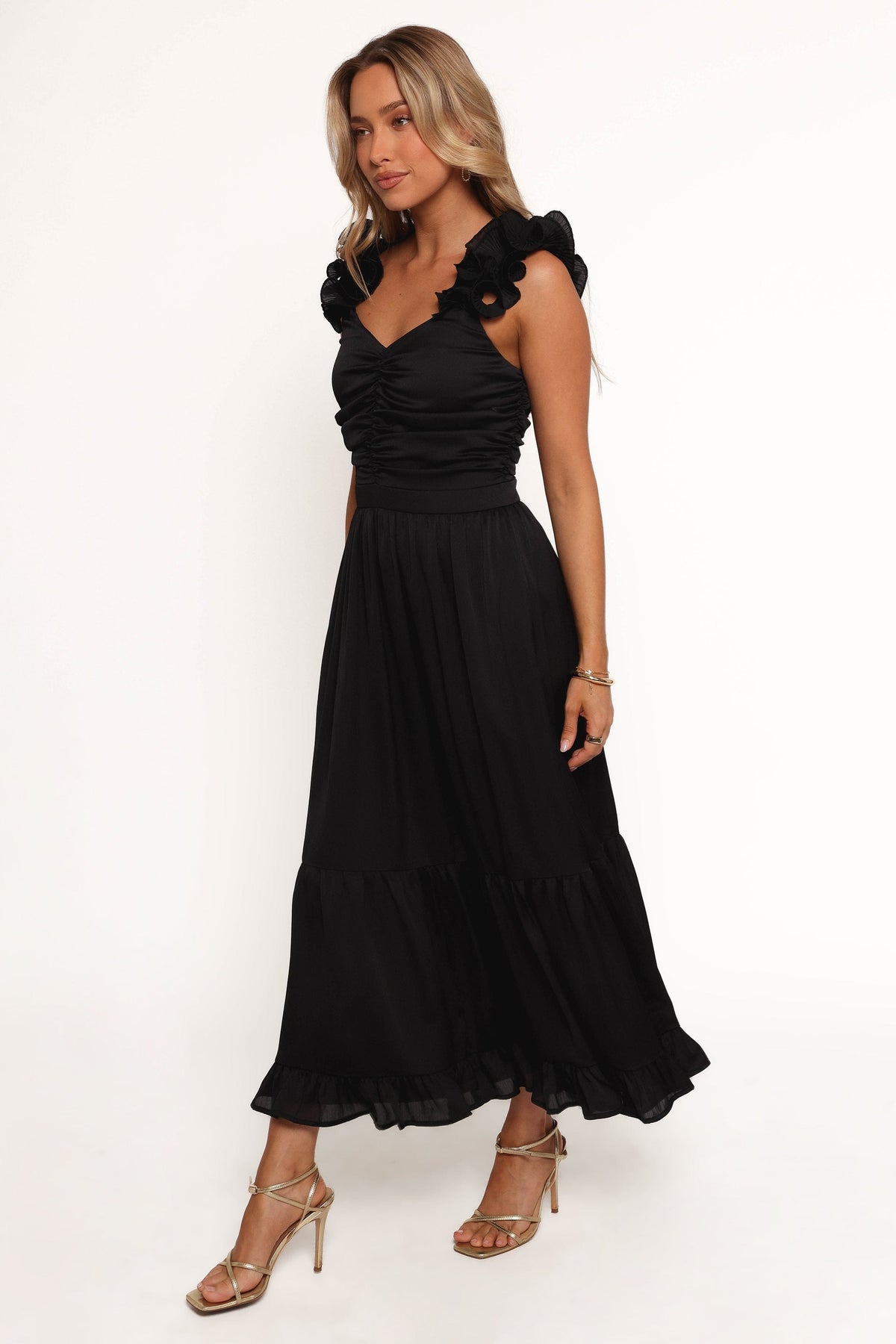 Inca Midi Dress in Black – view 4 of 7
