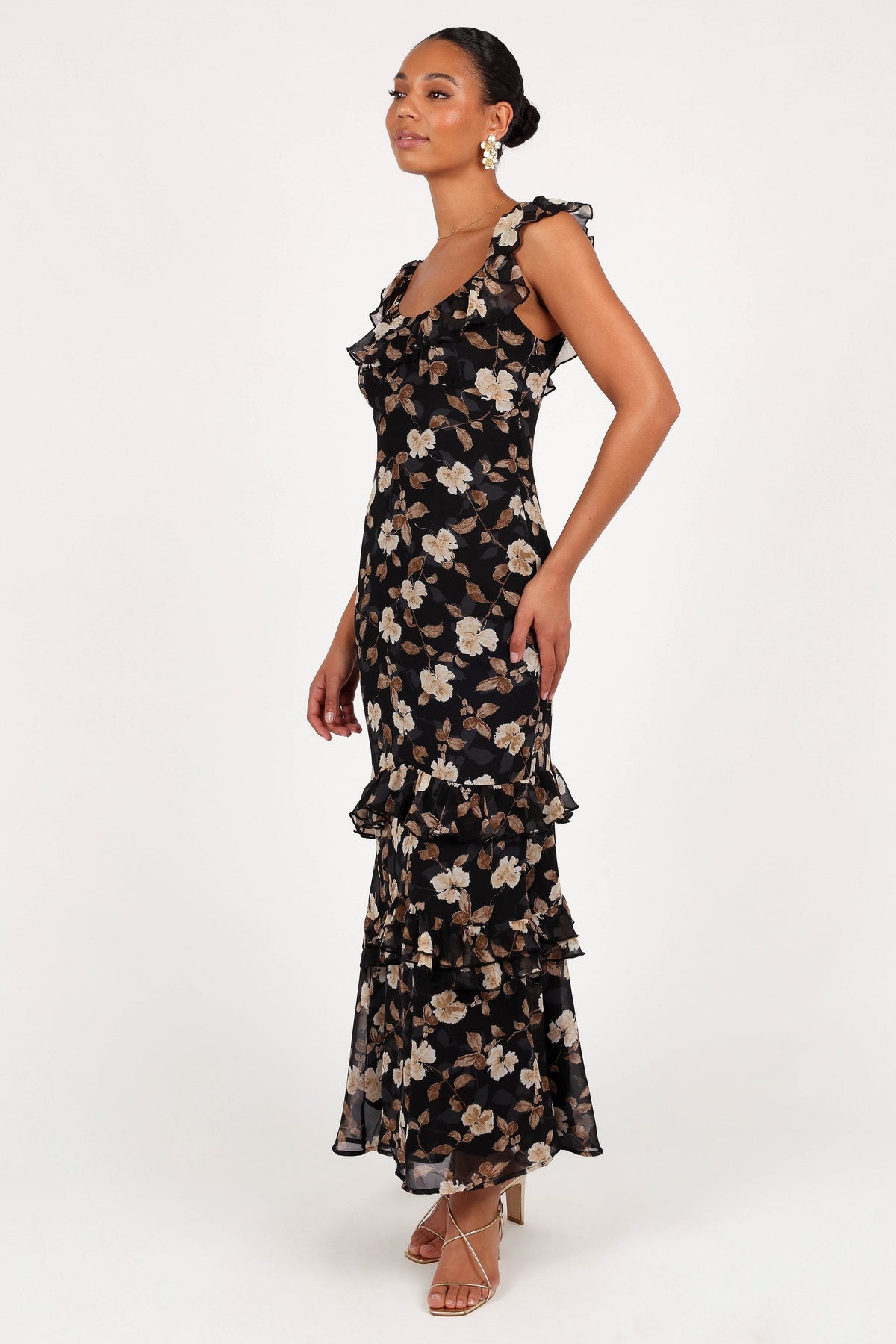 Irelynn Maxi Dress in Black Floral – view 4 of 9