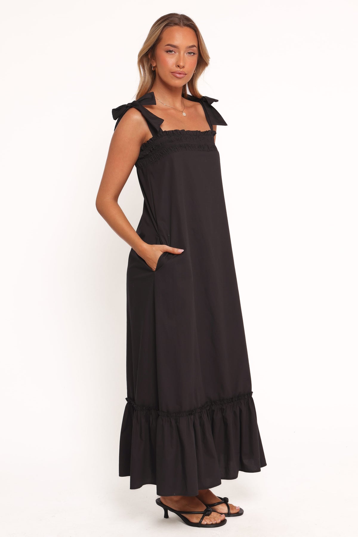 Irina Maxi Dress in Black – view 3 of 5
