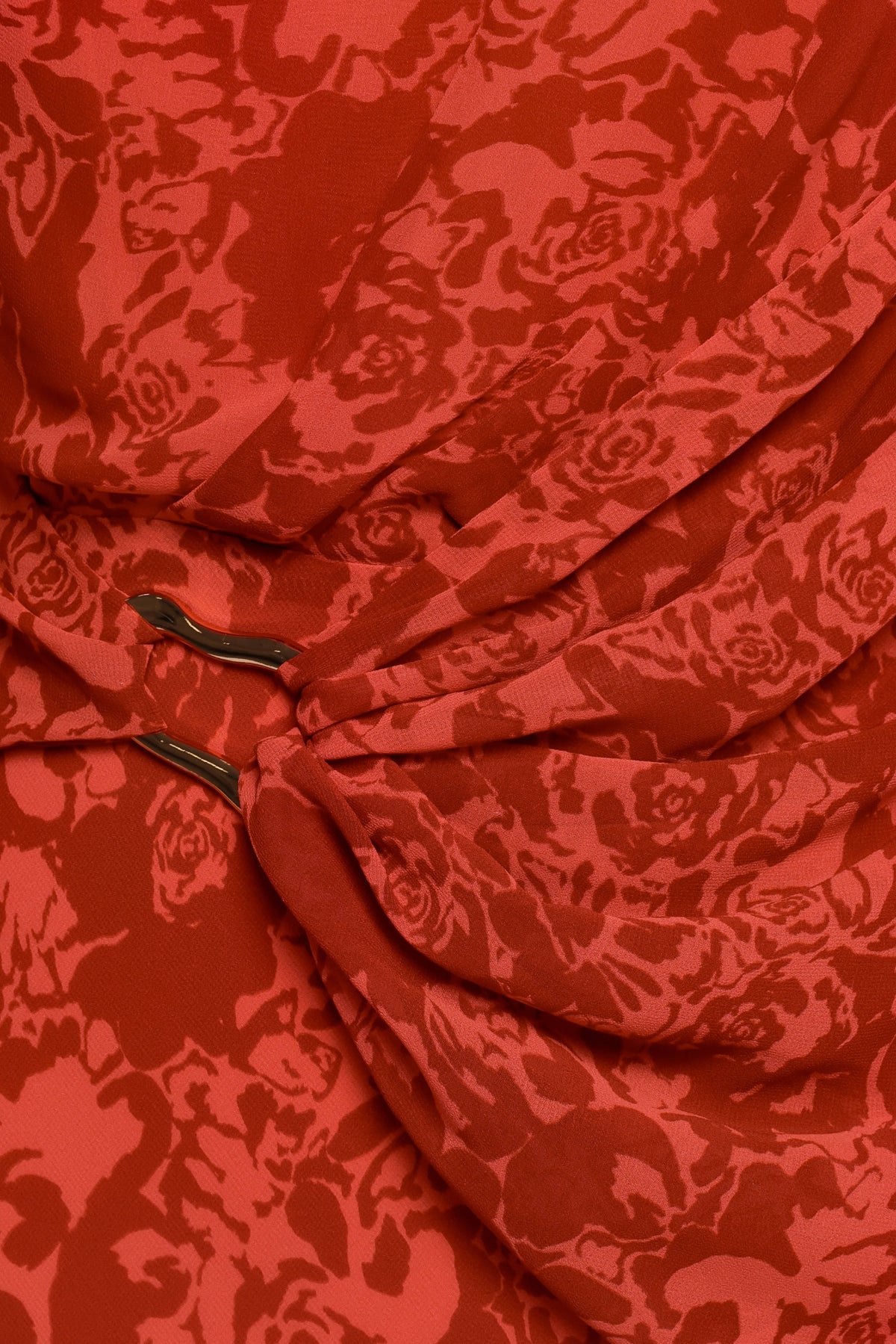 Isabeau Midi Dress in Red Roses – view 8 of 9