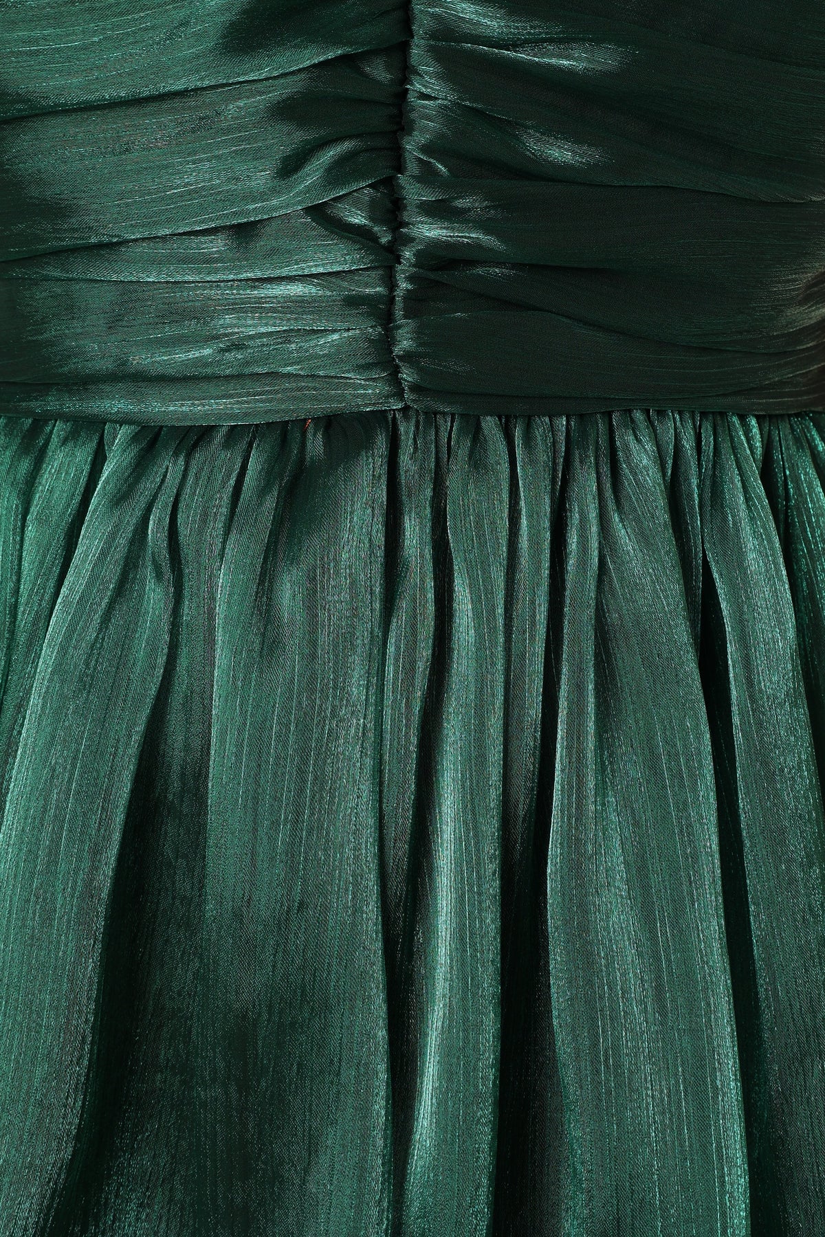 Jace Tiered Maxi Dress in Shimmer Emerald – view 11 of 11