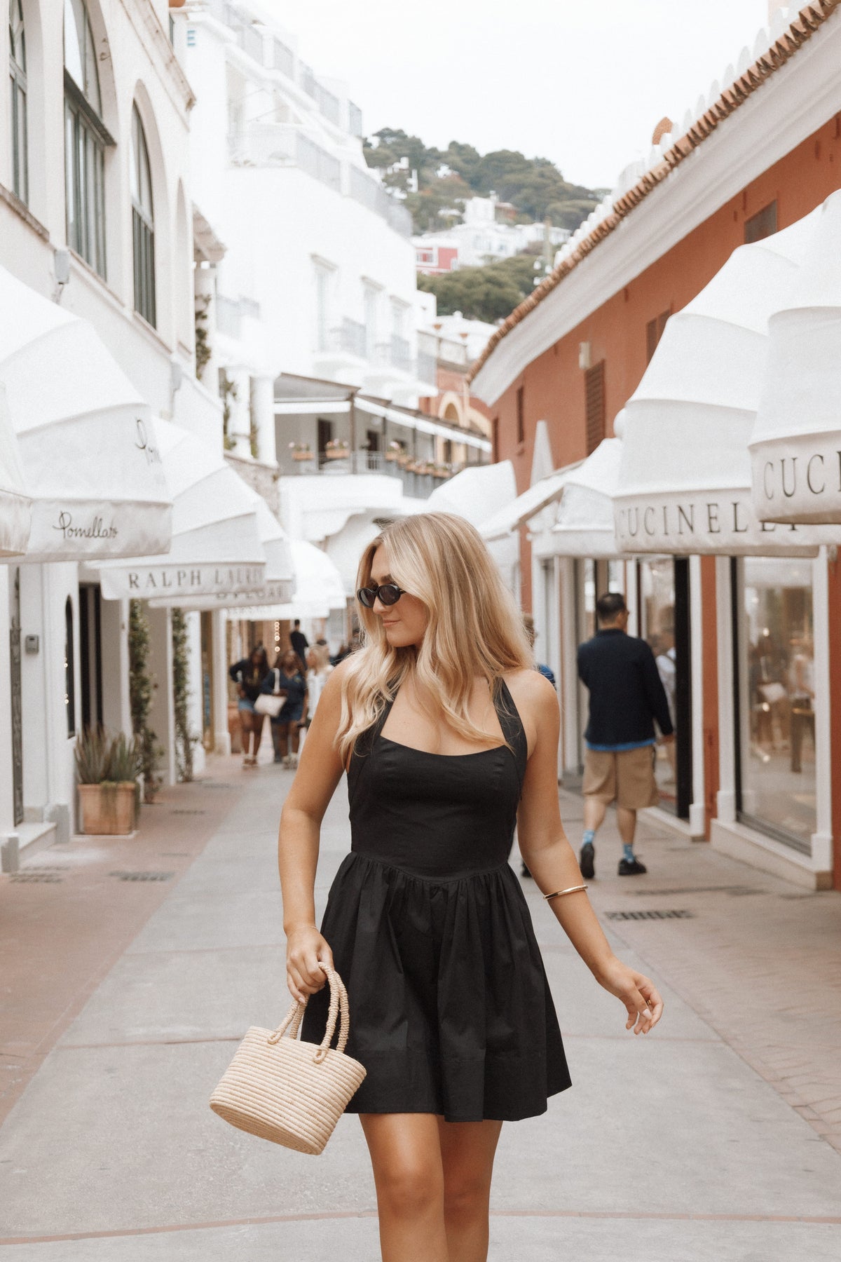 Jacinda Mini Dress in Black – view 8 of 8