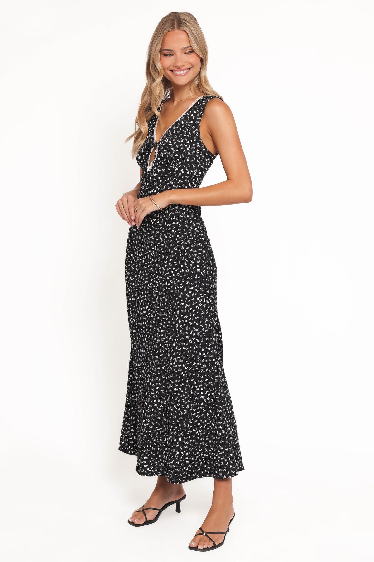 Jackson Maxi Dress in Black Floral – view 3 of 5