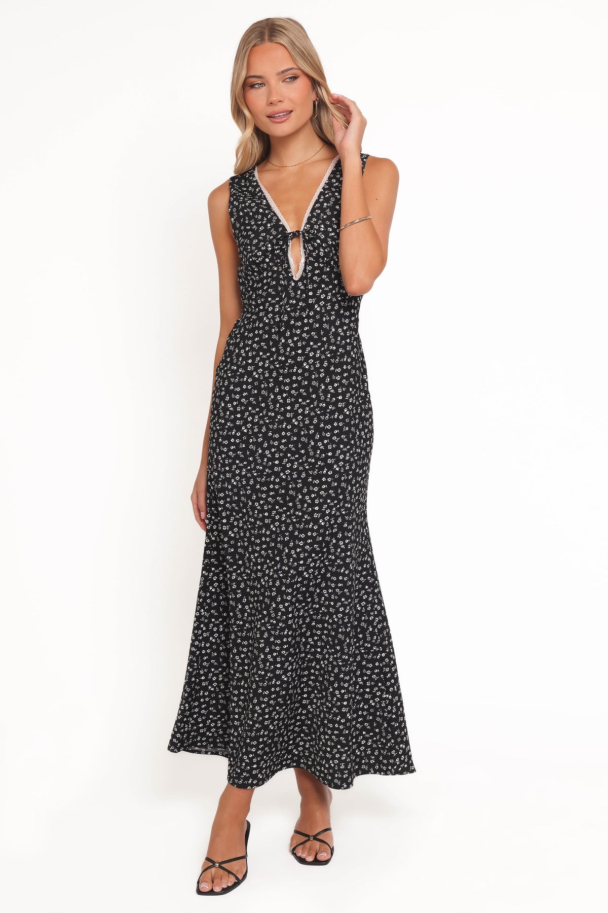 Jackson Maxi Dress in Black Floral – view 1 of 5