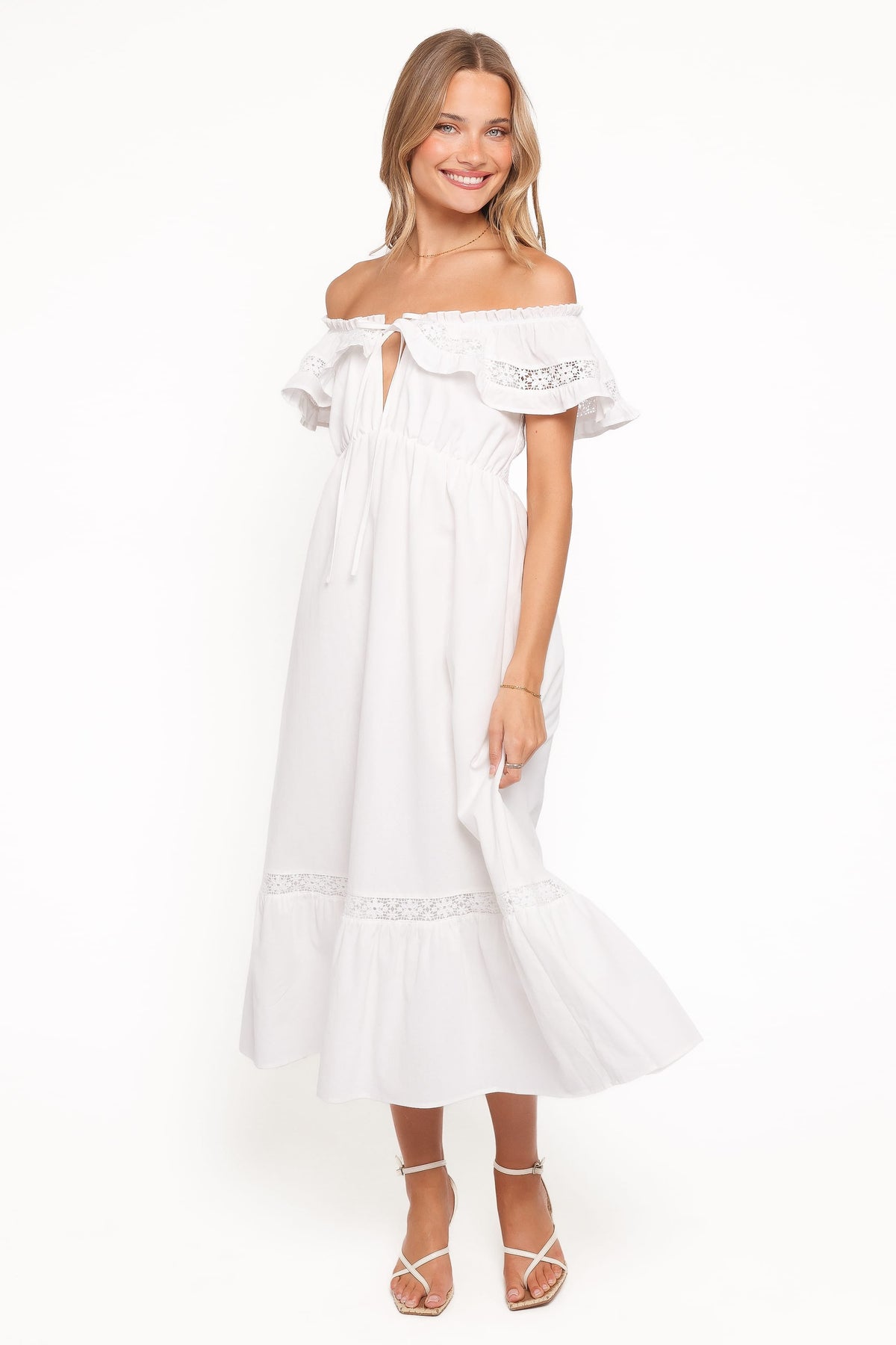 Janelle Dress in White – view 5 of 6
