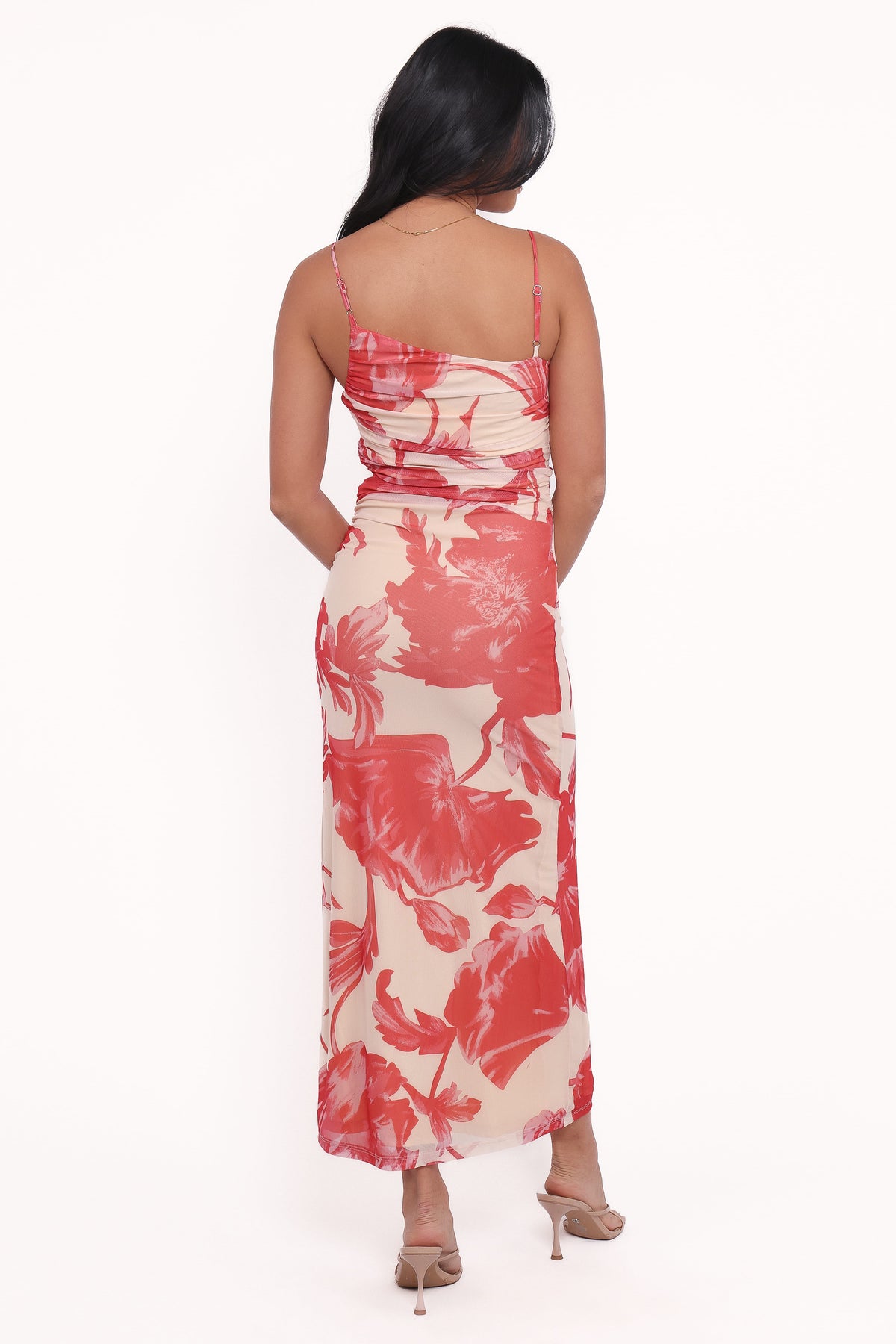 Jasmine Maxi Dress in Red Floral – view 4 of 5