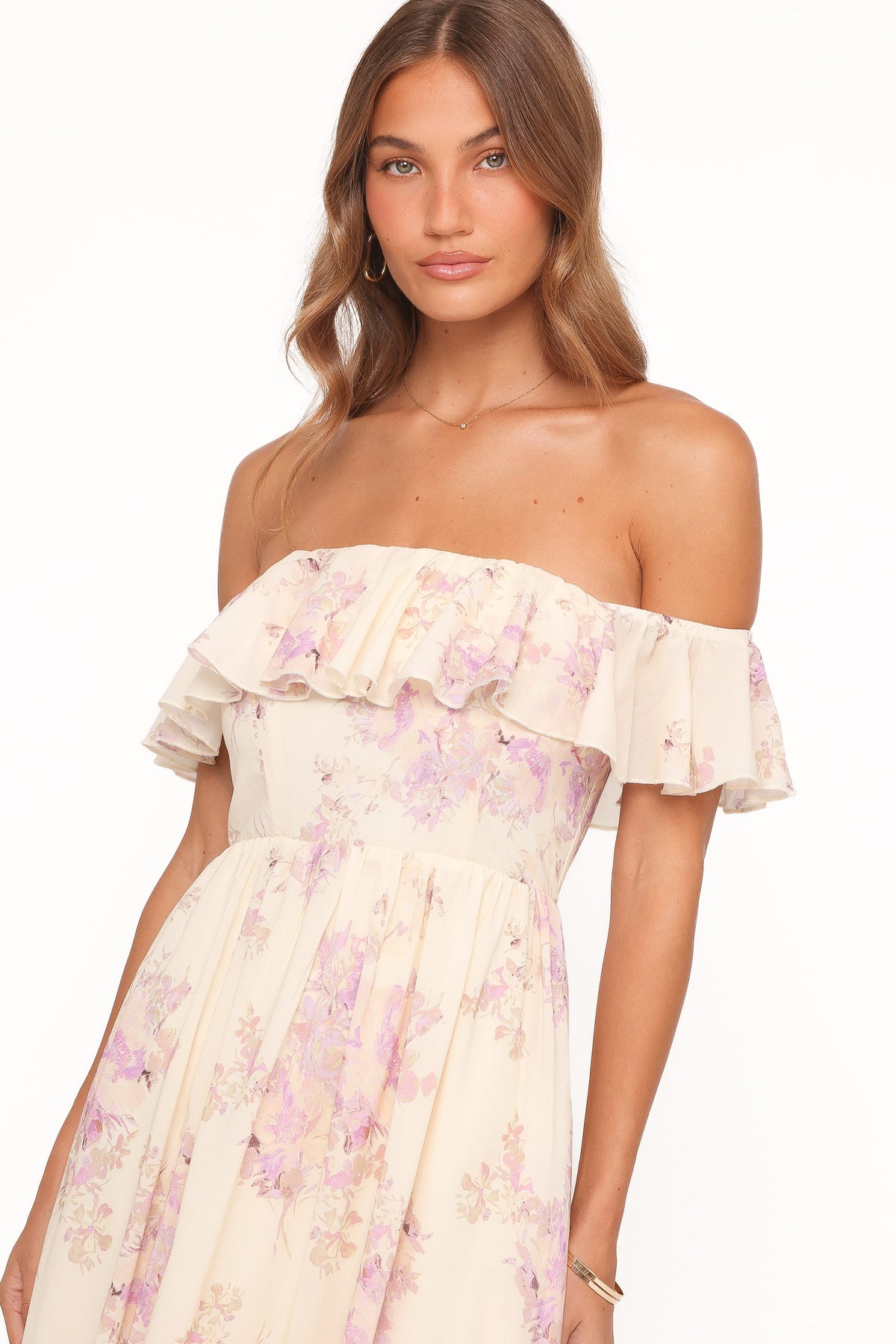 Jemira Maxi Dress in Lavender Floral – view 3 of 6