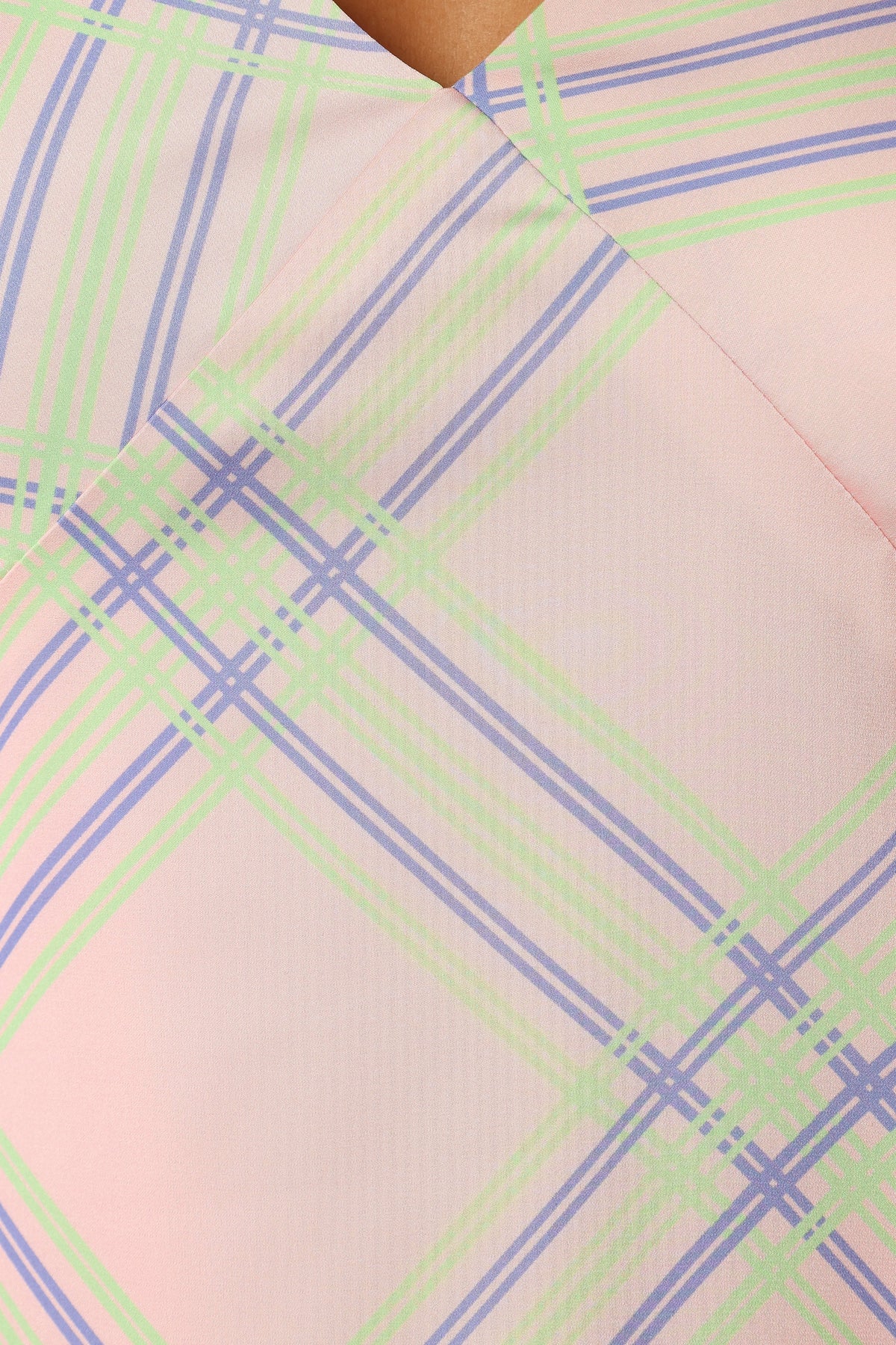 Jess Midi Dress in Pink Check – view 9 of 9
