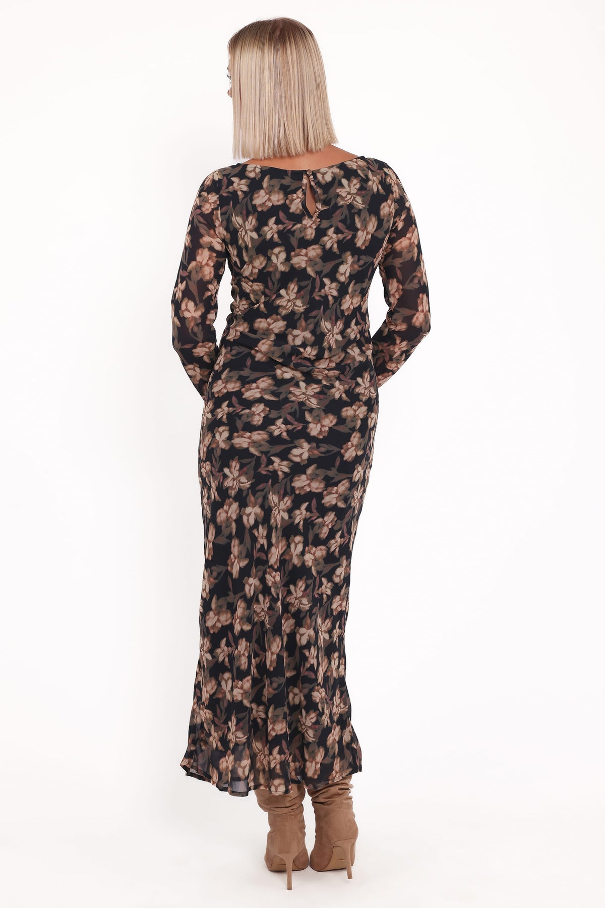 Joran Midi Dress in Fired Bloom – view 4 of 5