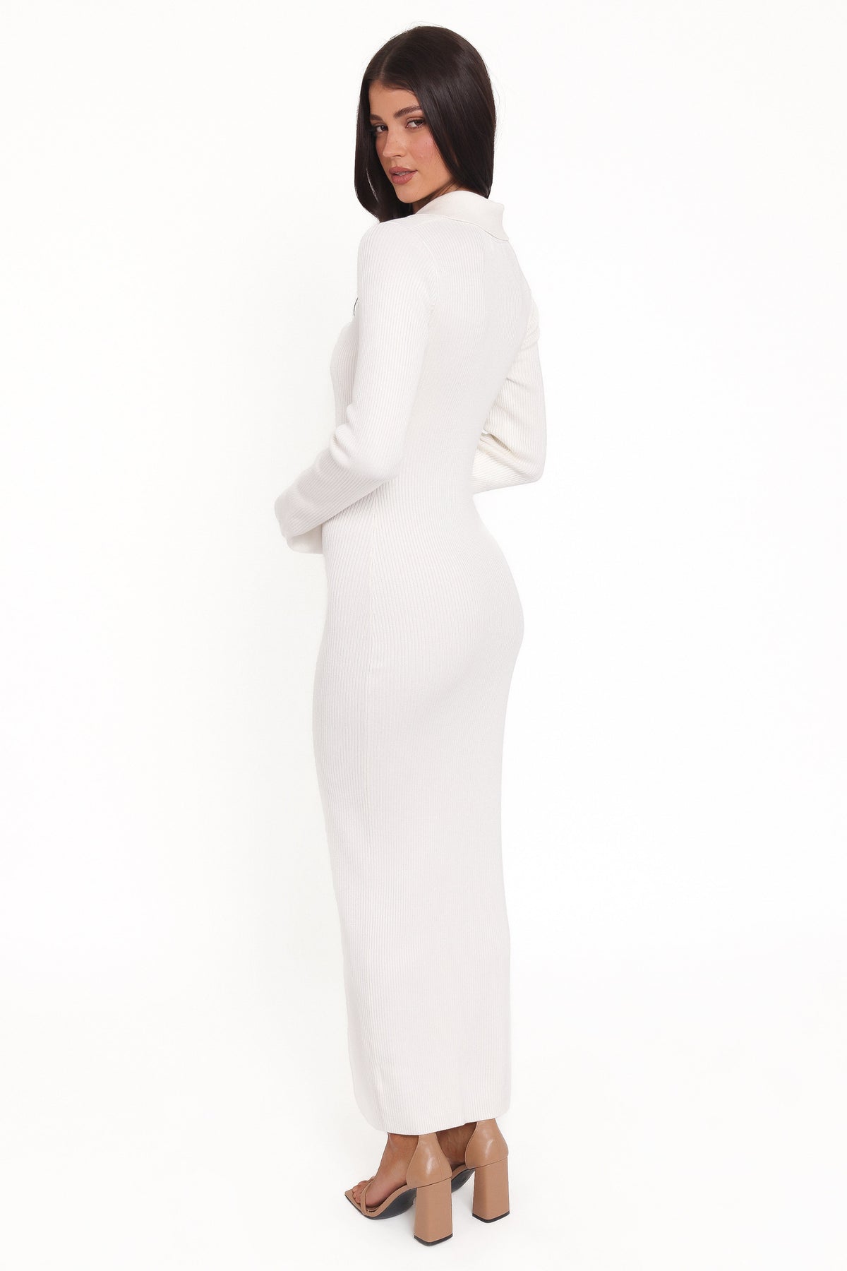 Kadi Maxi Dress in White – view 3 of 8