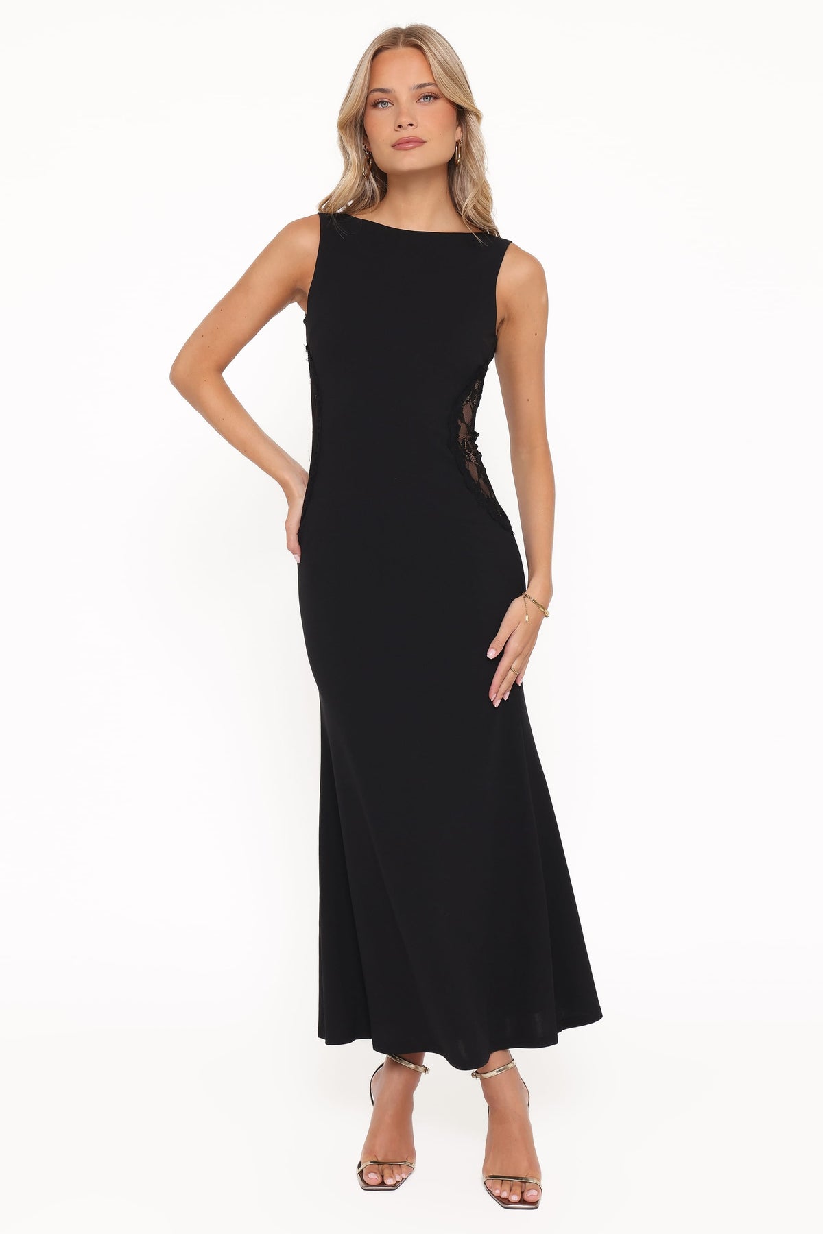 Kadija Maxi Dress in Black – view 2 of 8