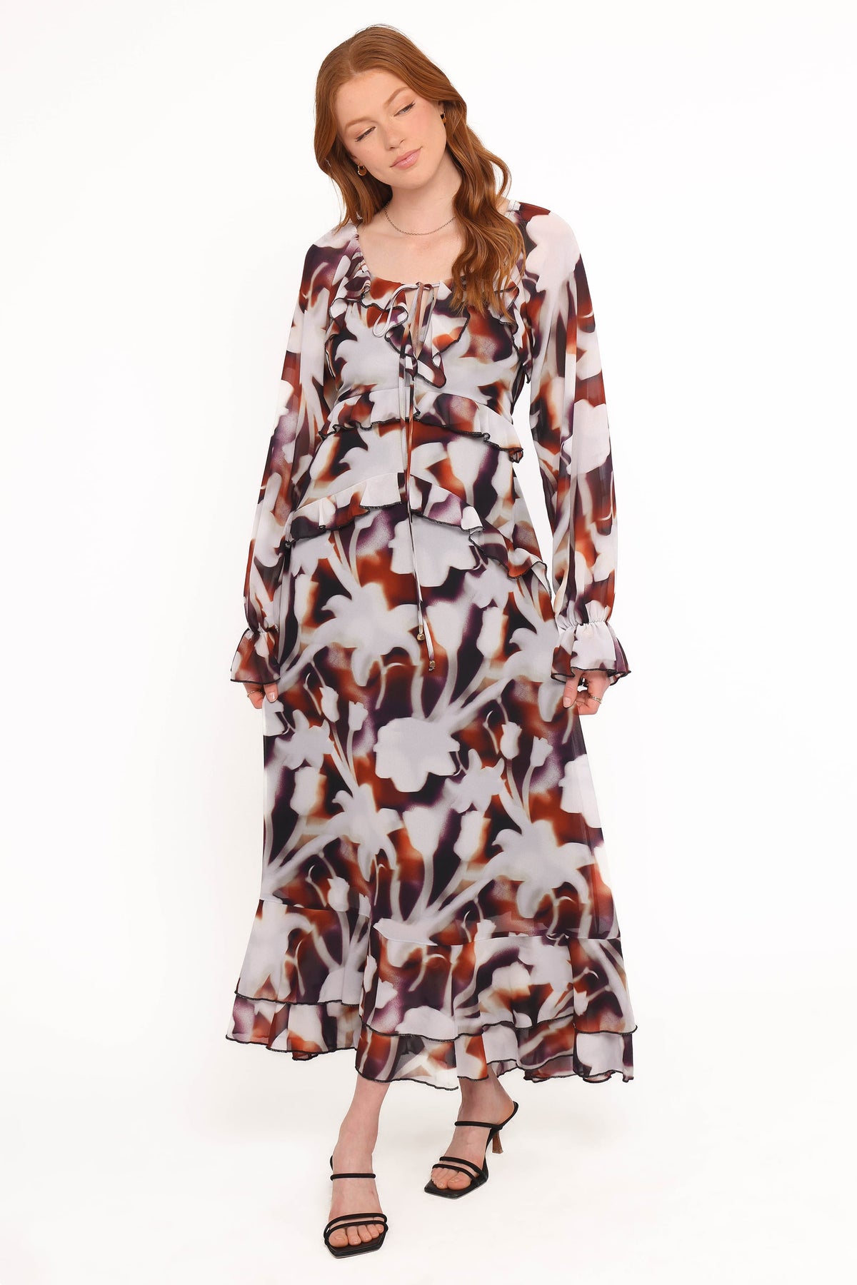 Kasey Maxi Dress in Blurred Floral – view 5 of 6