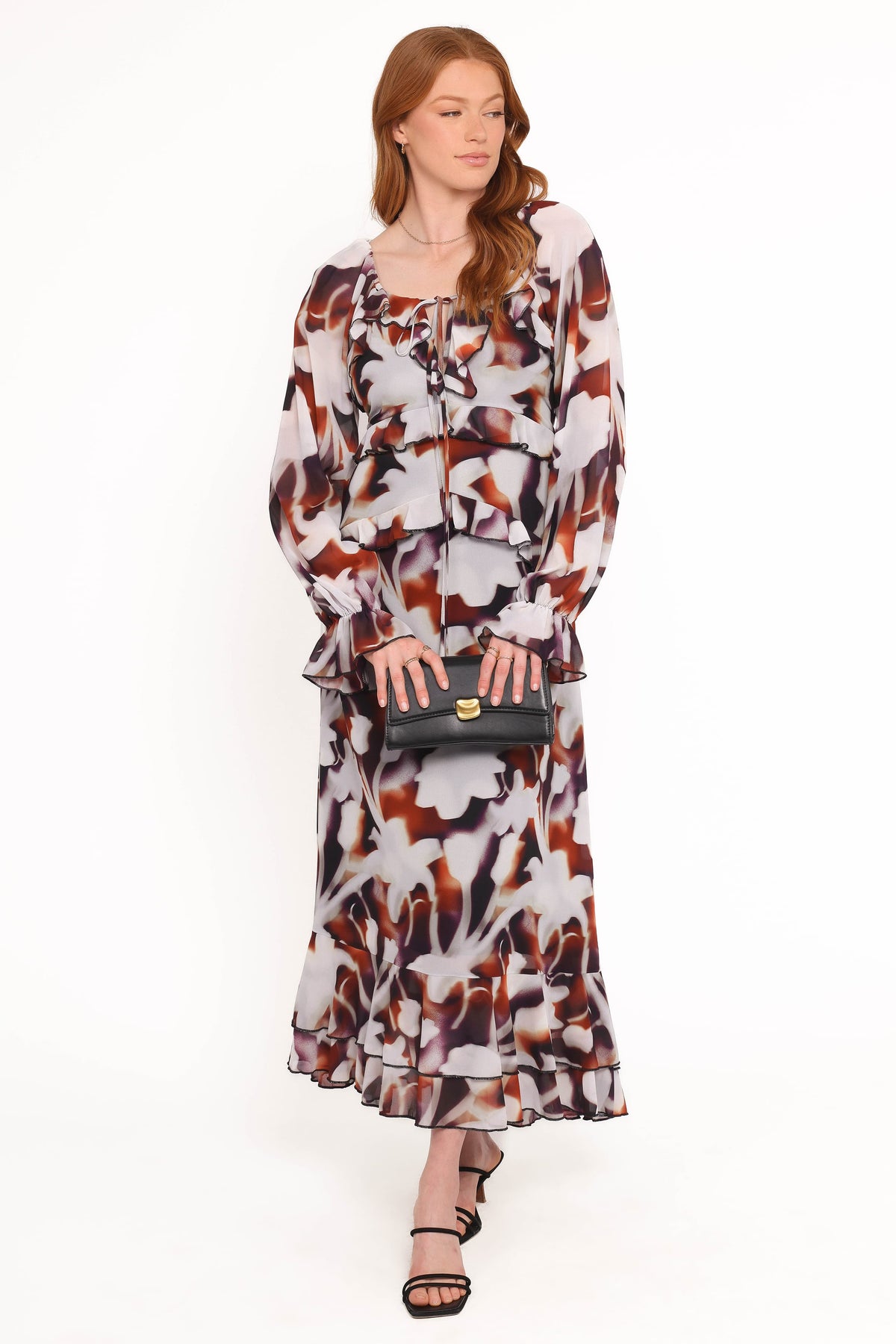 Kasey Maxi Dress in Blurred Floral – view 1 of 6